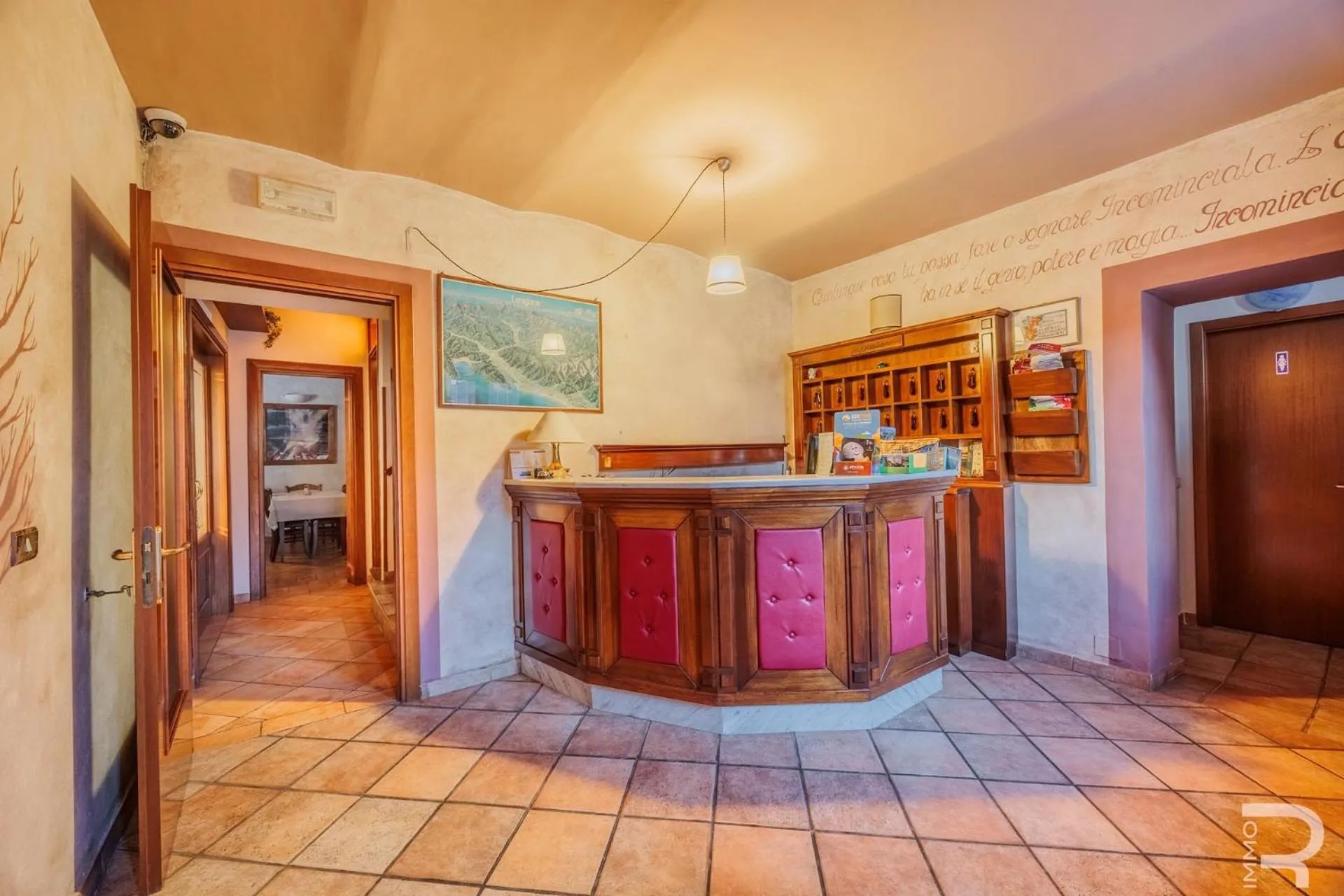 Lobby or reception in Albergo Miramonti