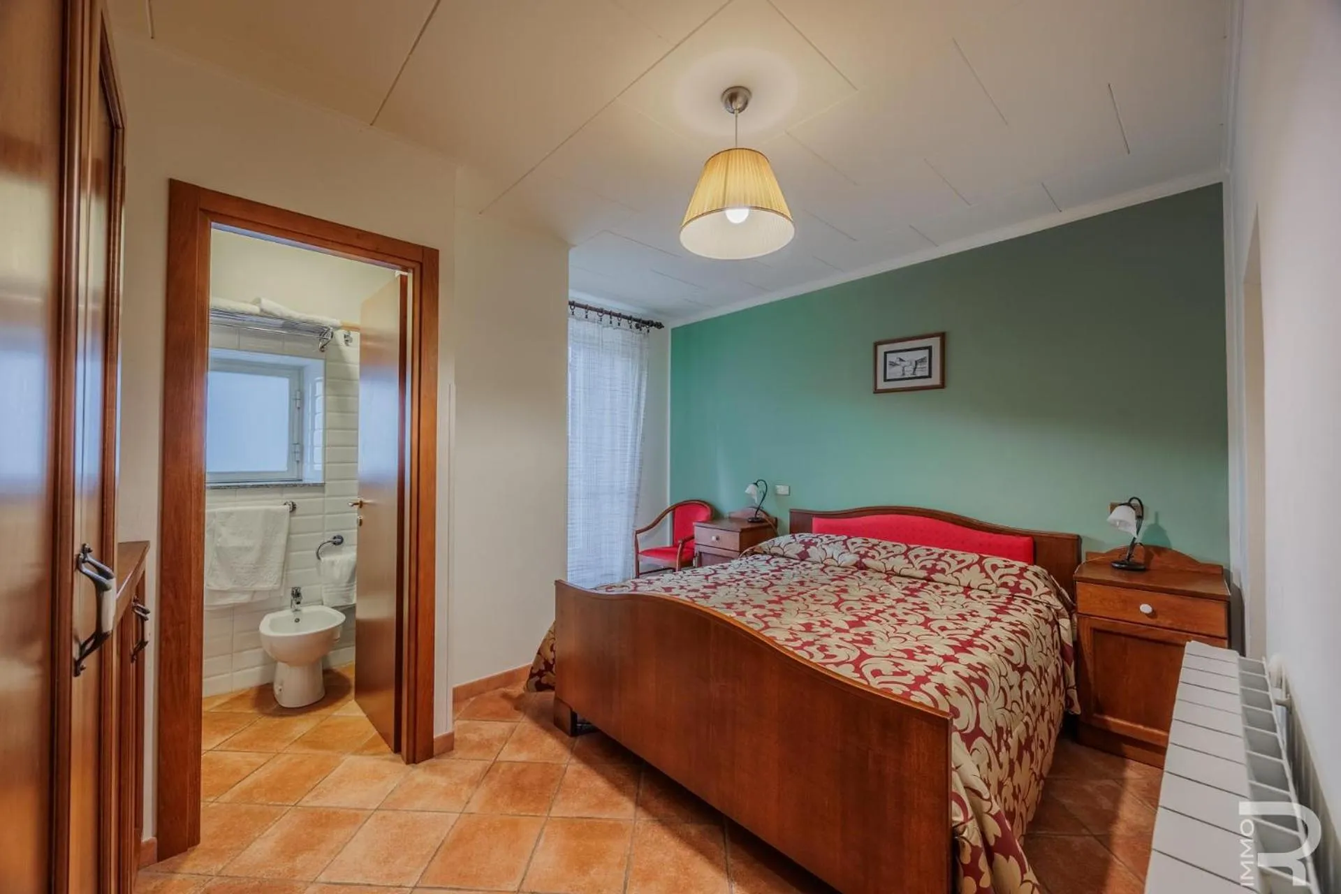 Bedroom, Bed in Albergo Miramonti