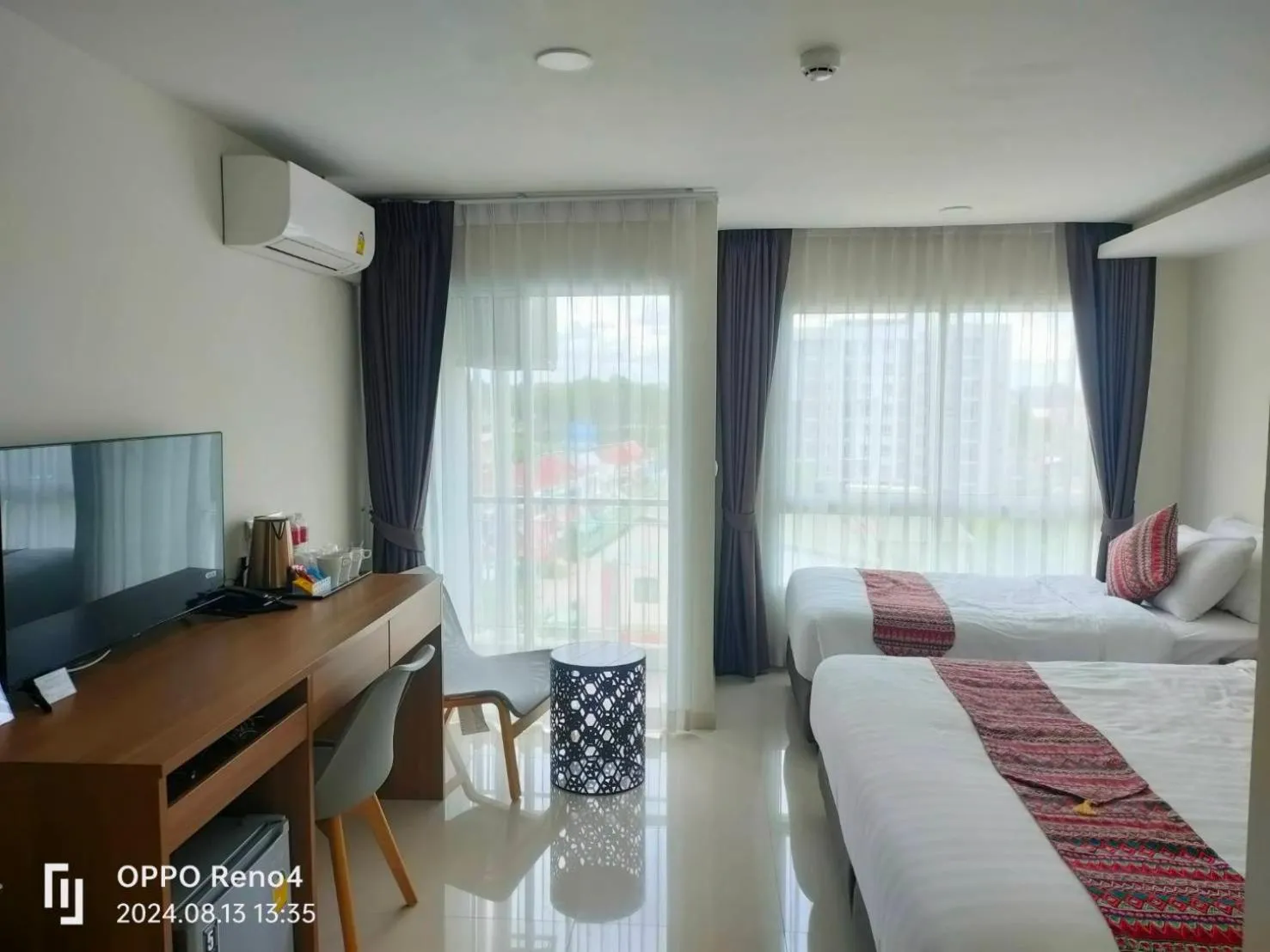 Photo of the whole room, Bed in Christella Hotel Laemchabang