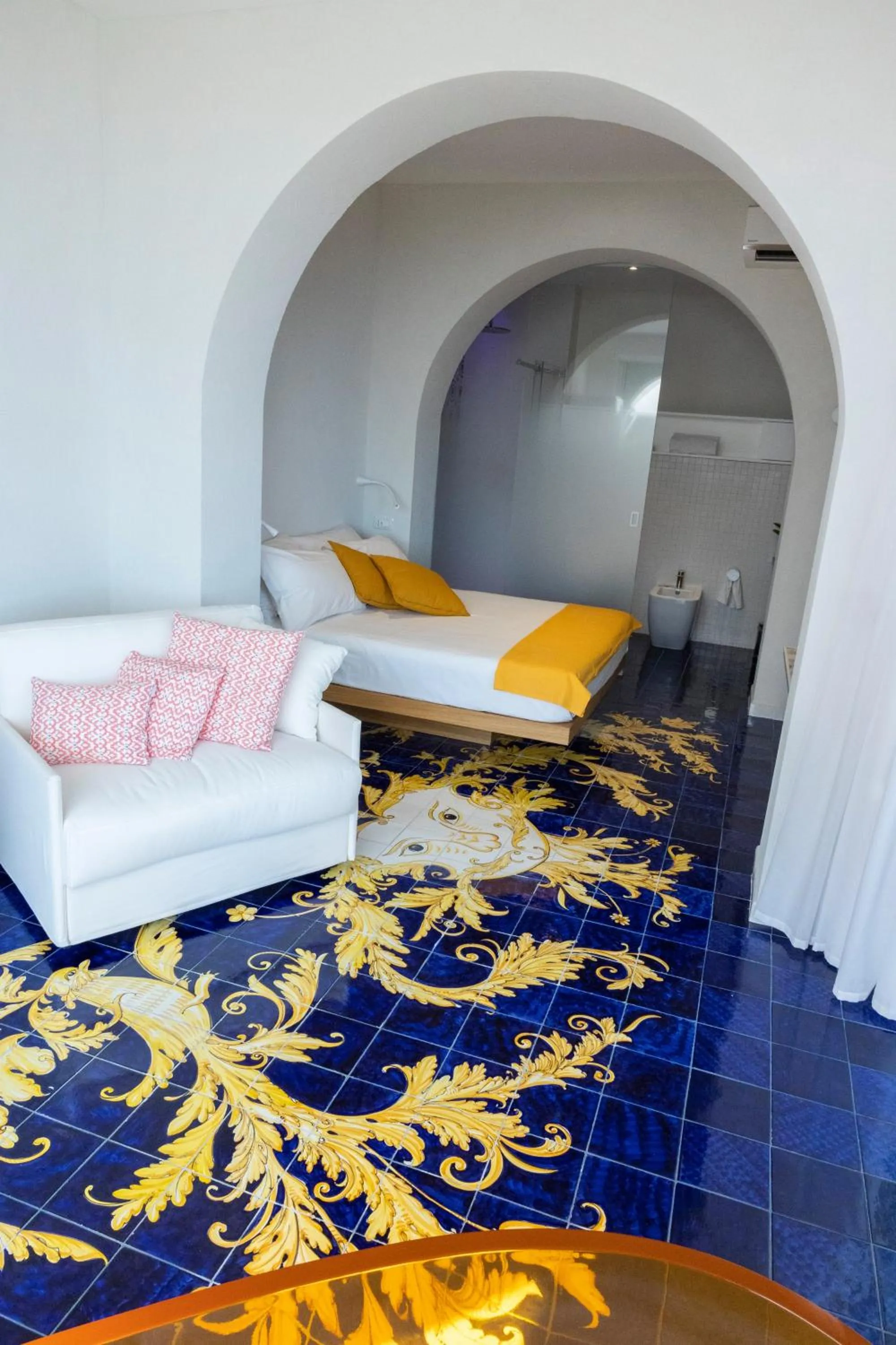 Bedroom in Decori Suites Amalfi Coast - Free Parking