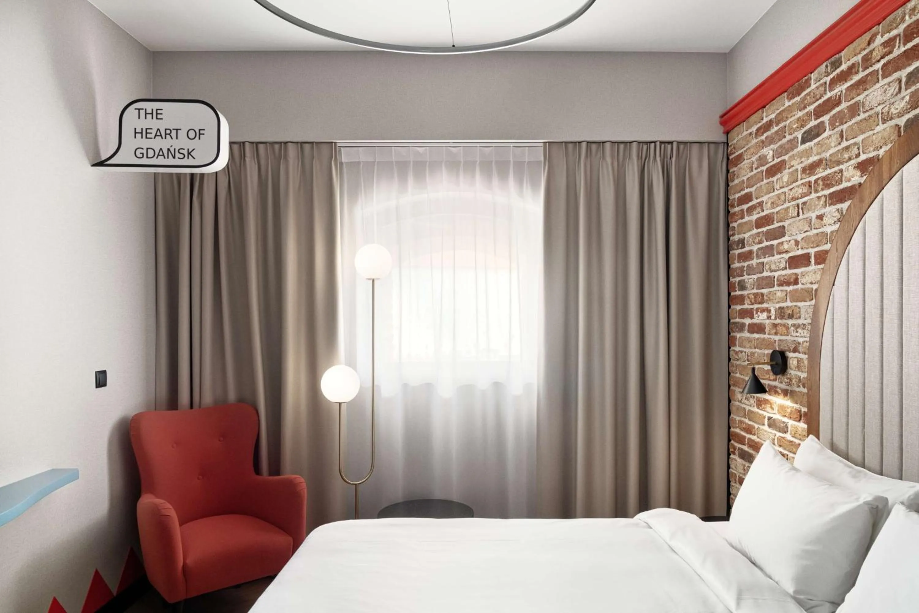 Bedroom in Radisson RED Gdansk, Wyspa Spichrzów