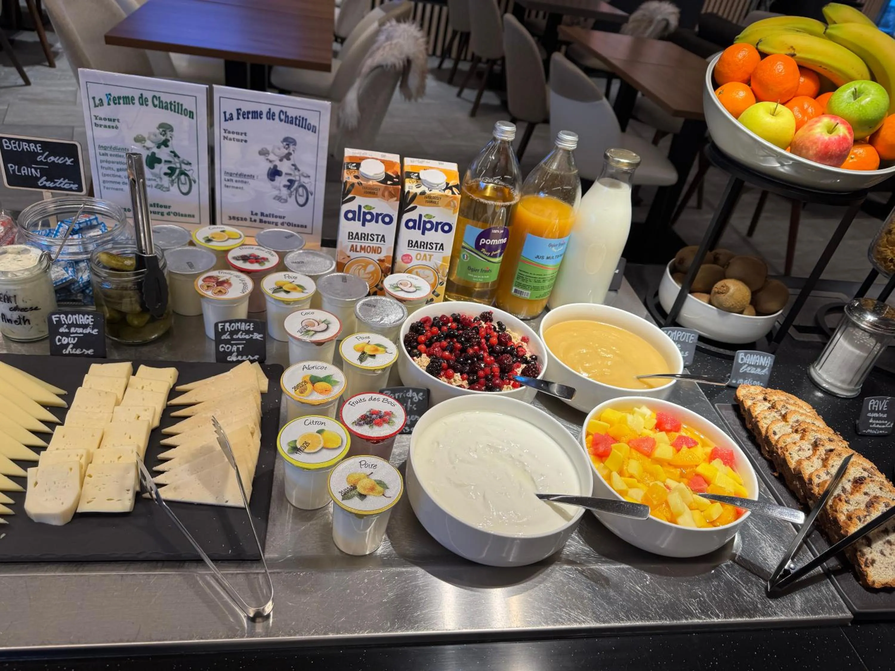 Breakfast in Résidence Odalys l'Éclose