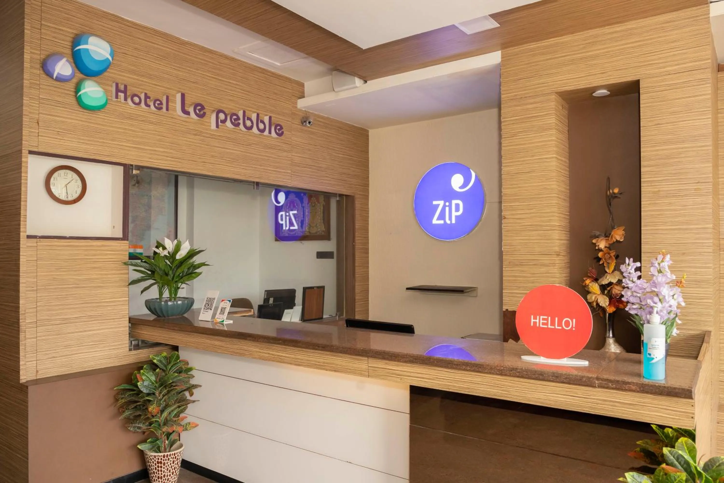 Lobby or reception in THE PEBBLE Boutique Hotel