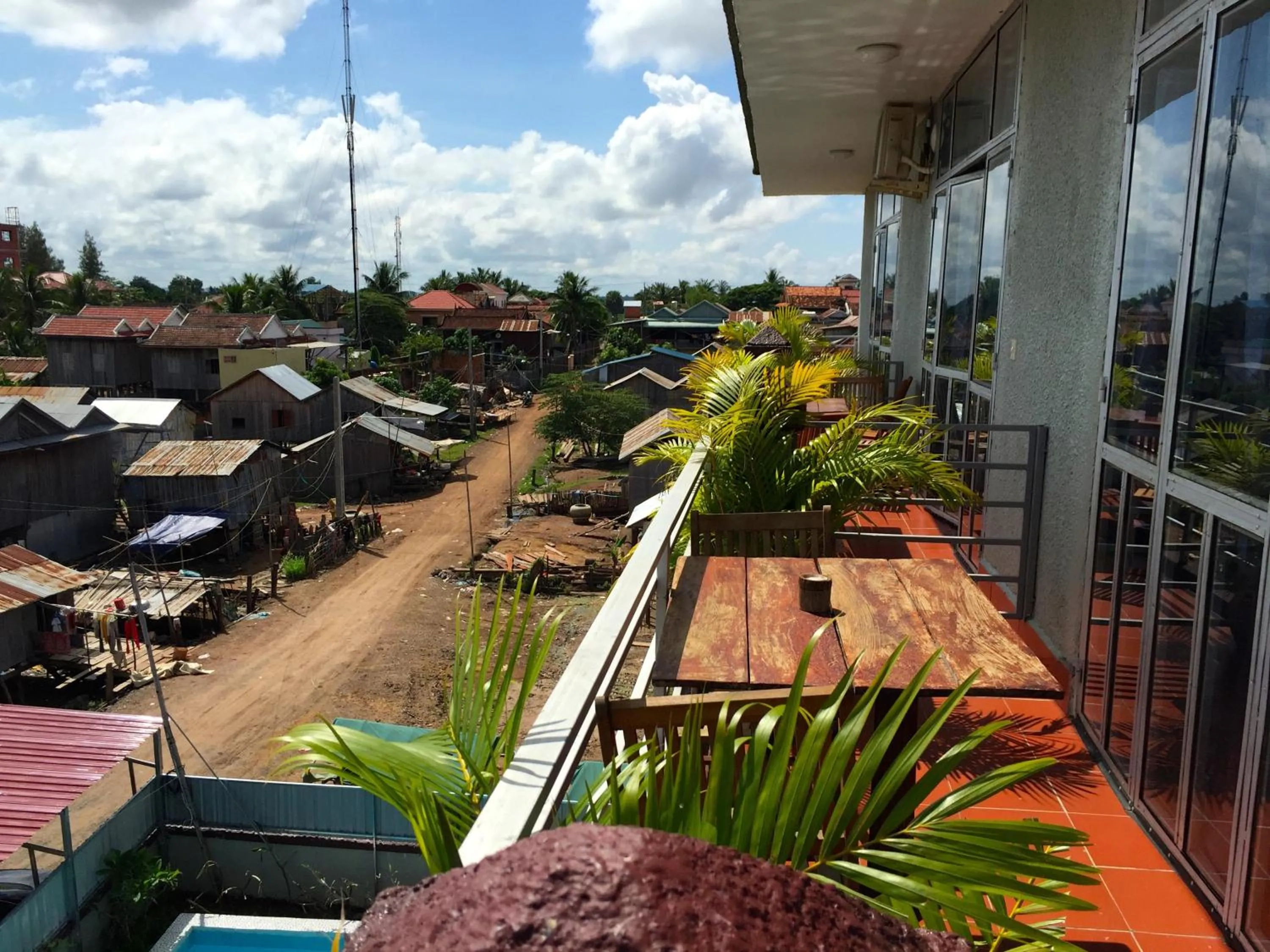 Balcony/Terrace in River Dolphin Hotel