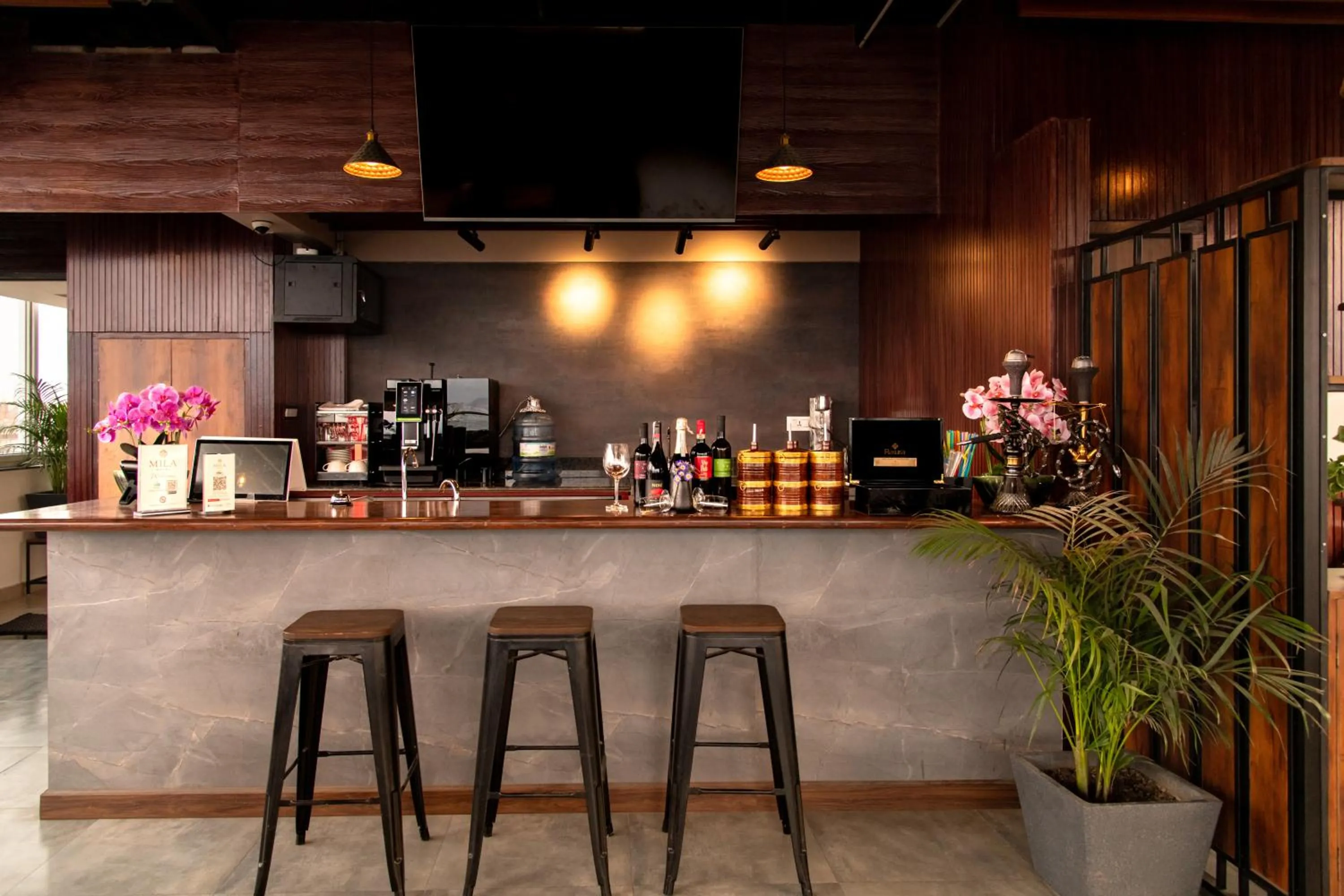 Lounge or bar in Mila Hotel