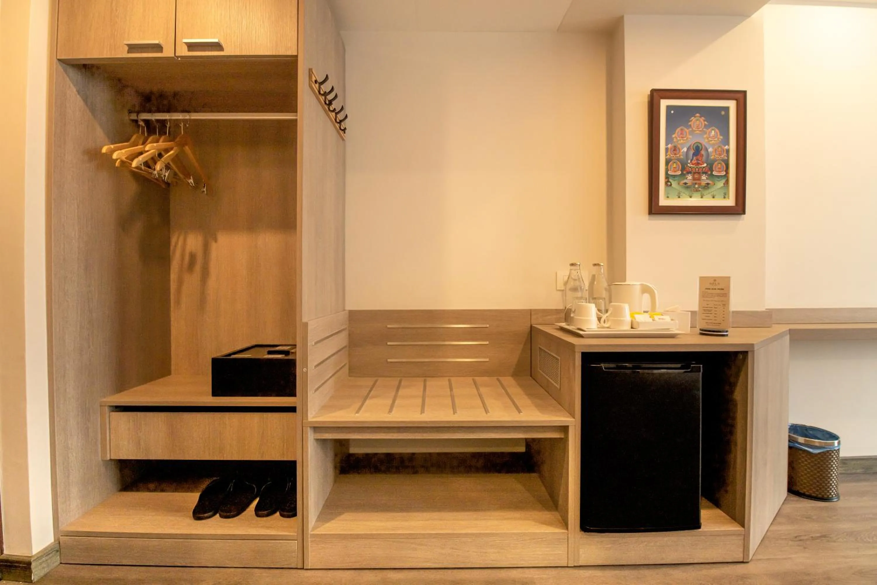 Coffee/tea facilities in Mila Hotel