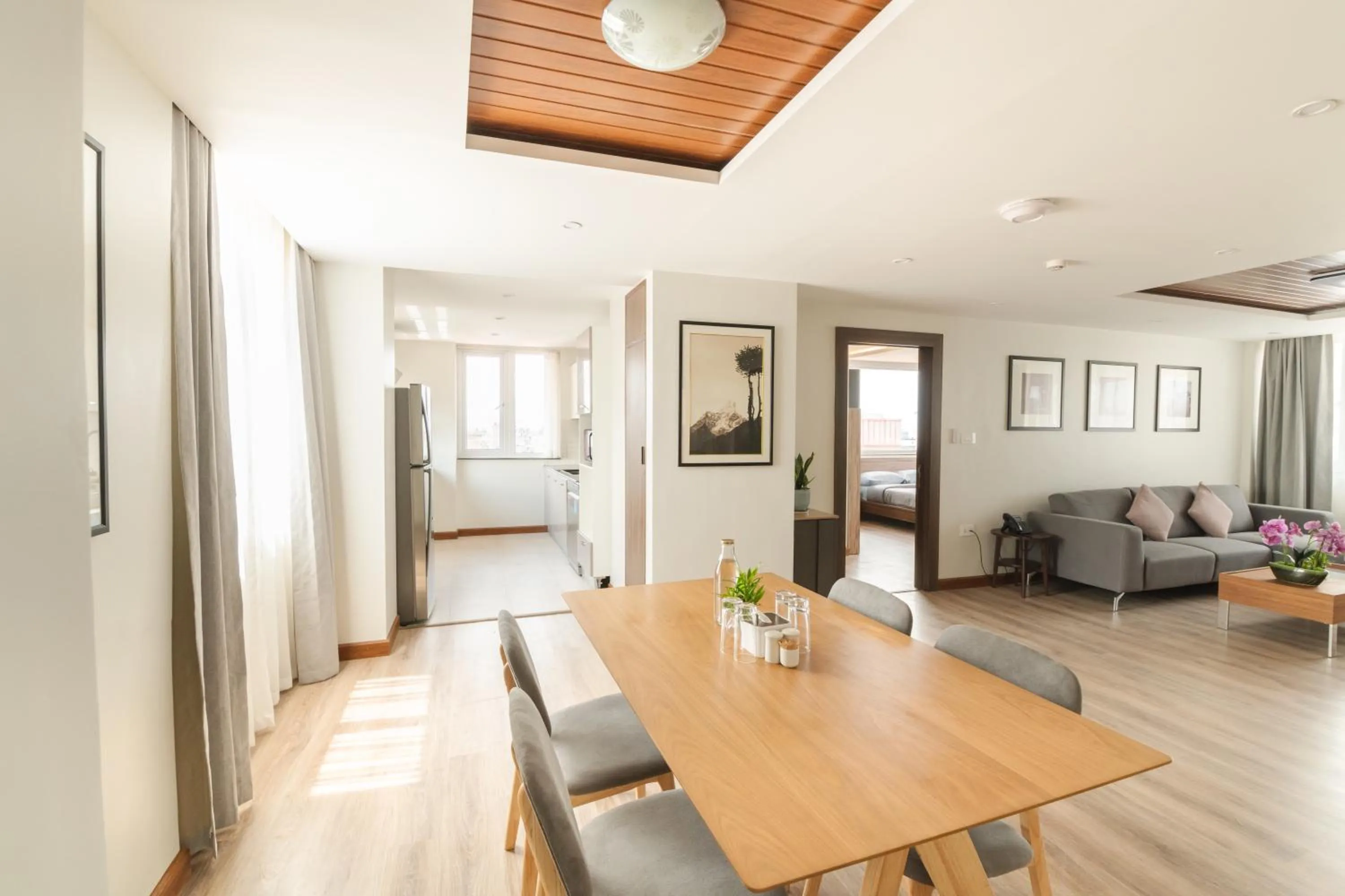 Kitchen or kitchenette in Mila Hotel