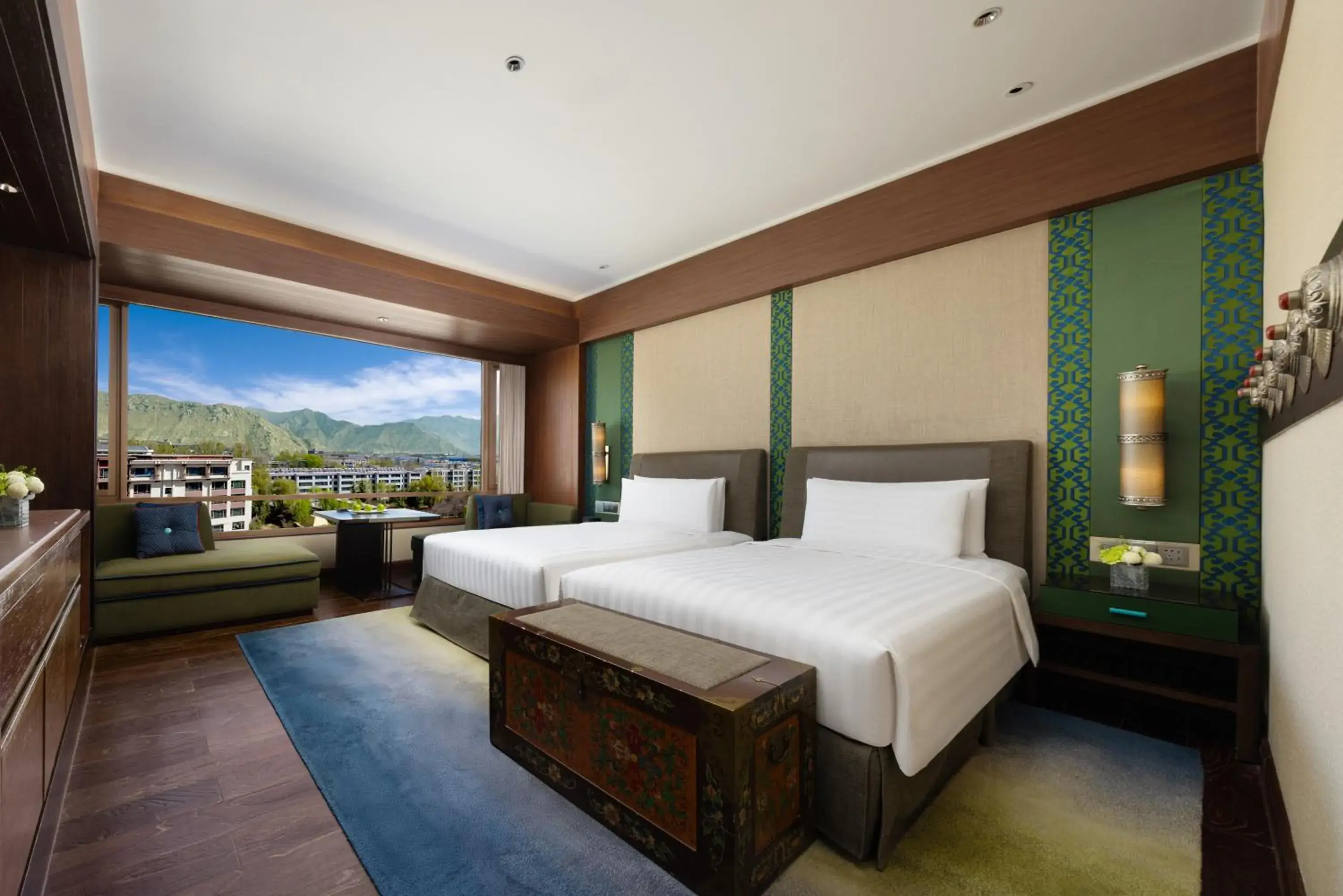 Horizon Club Twin Room - single occupancy in Shangri-La Lhasa Horizon Club Twin Room - single occupancy in Shangri-La Lhasa