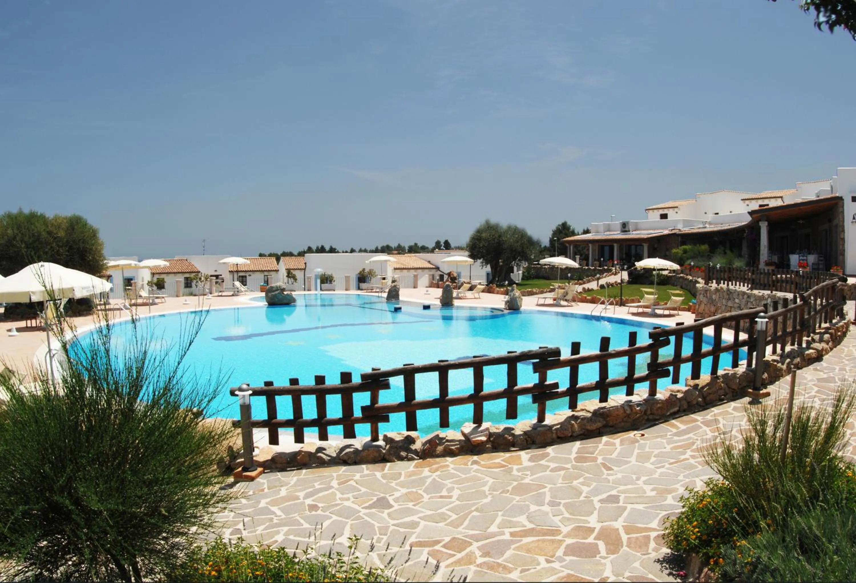 Swimming pool in Hotel Resort Nuraghe Arvu