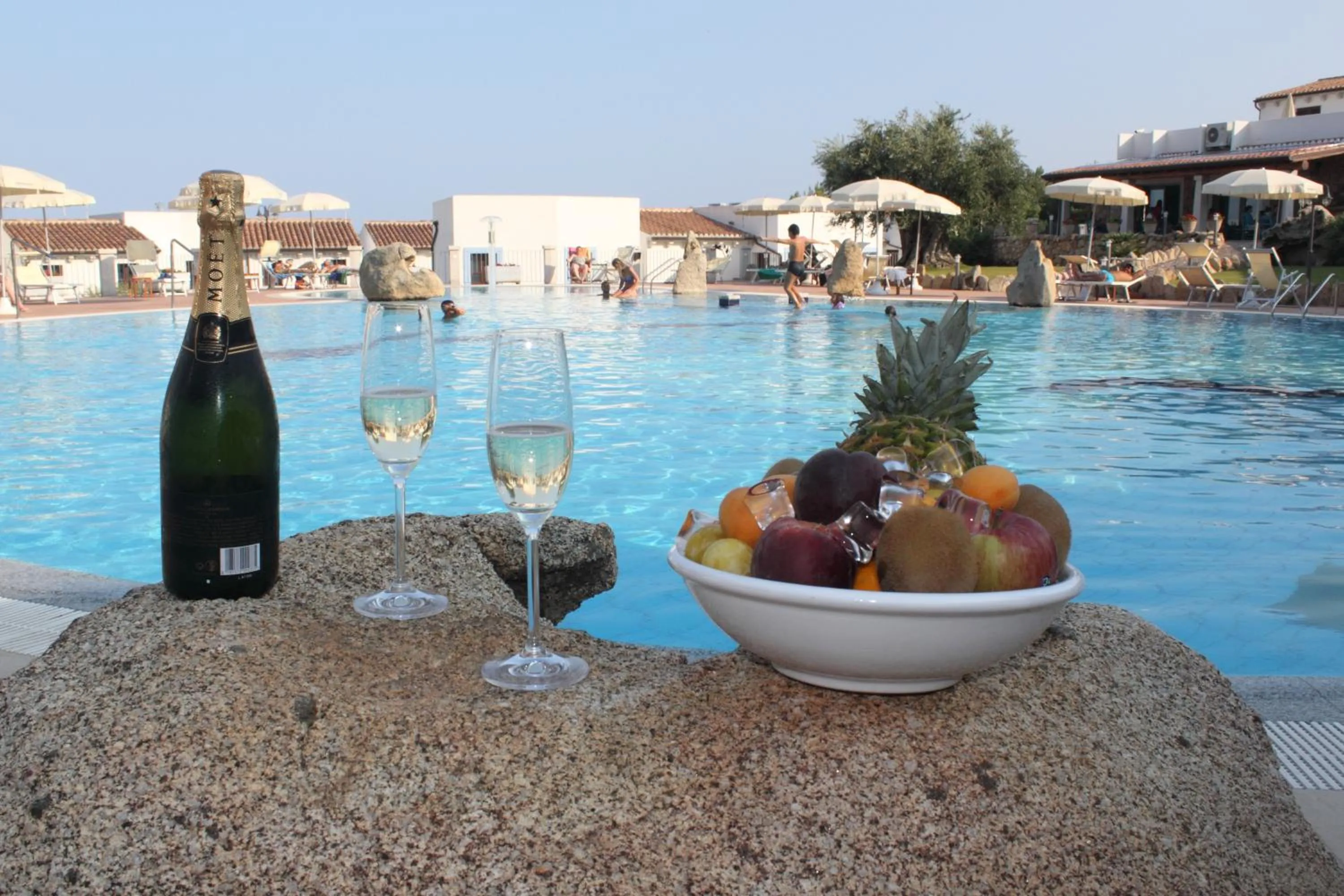 Swimming pool in Hotel Resort Nuraghe Arvu