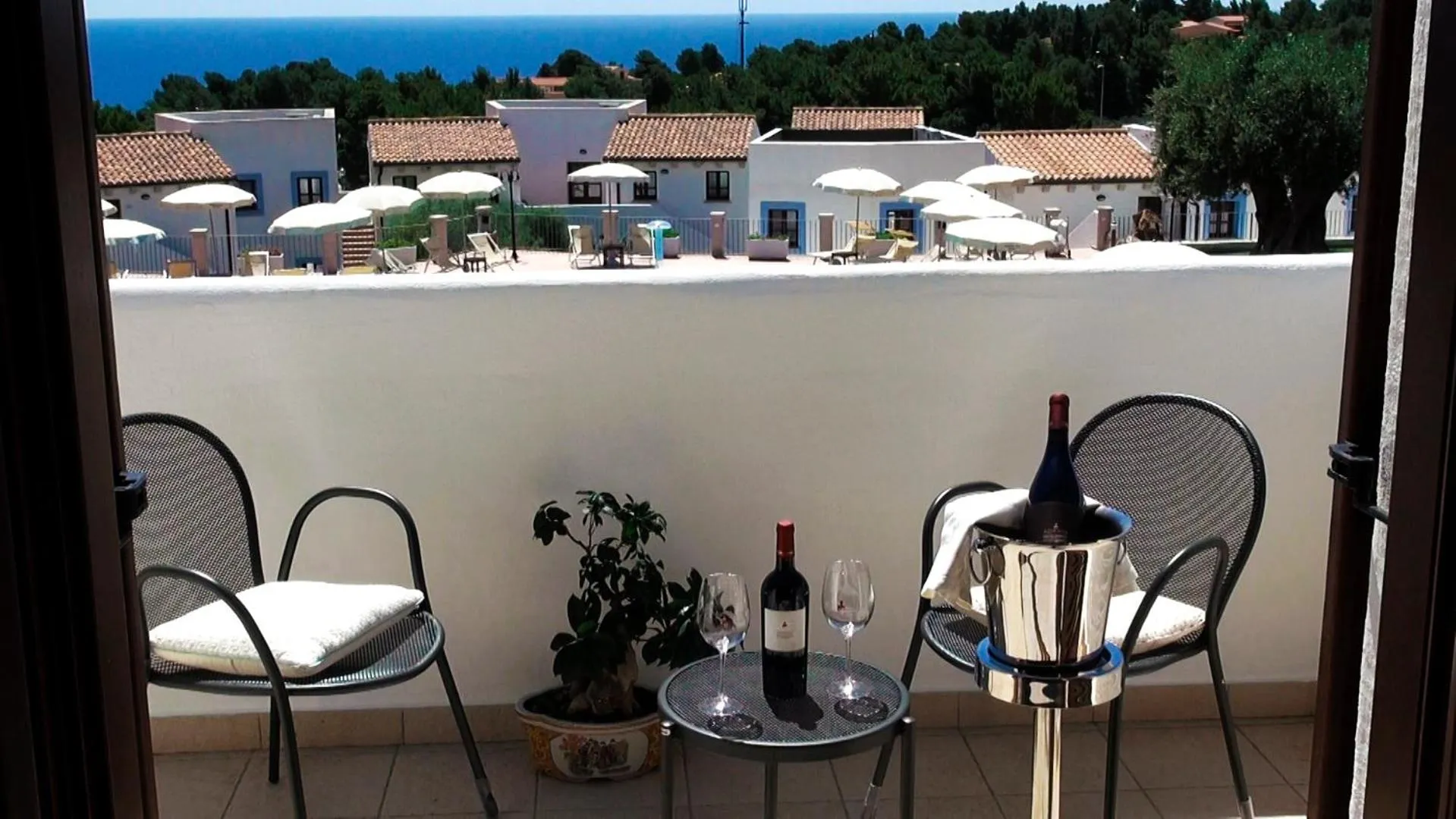 Balcony/Terrace in Hotel Resort Nuraghe Arvu