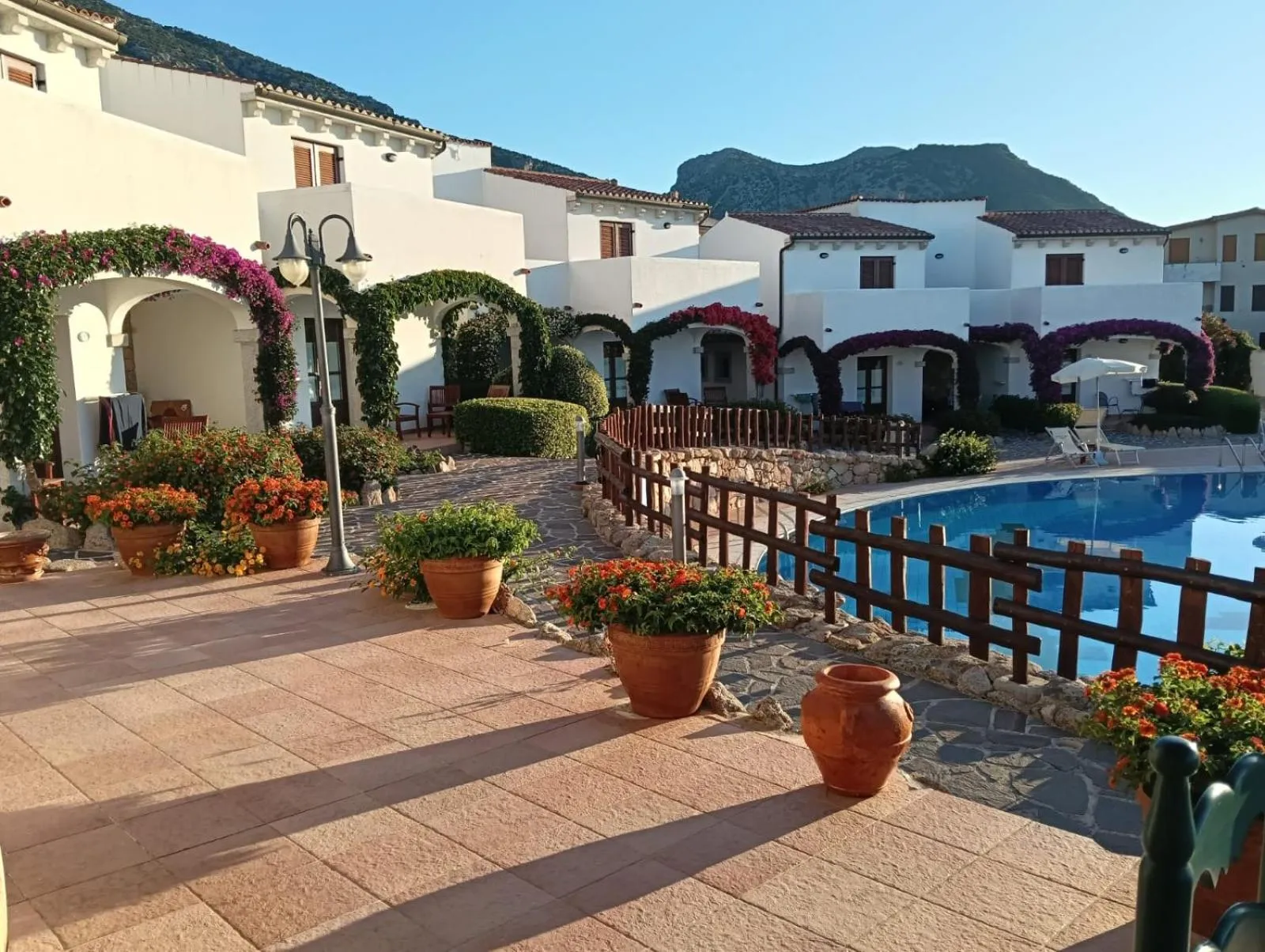 Garden in Hotel Resort Nuraghe Arvu