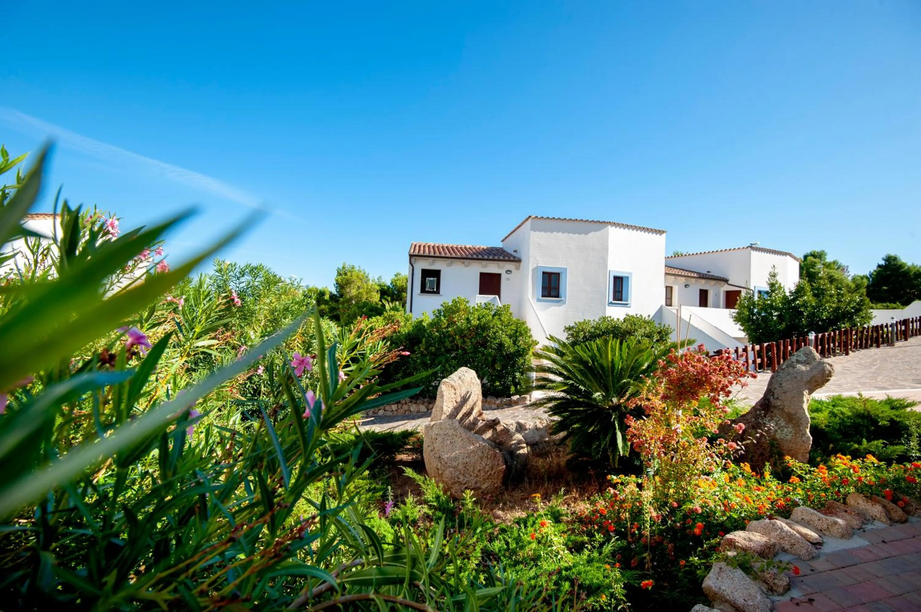 Garden in Hotel Resort Nuraghe Arvu