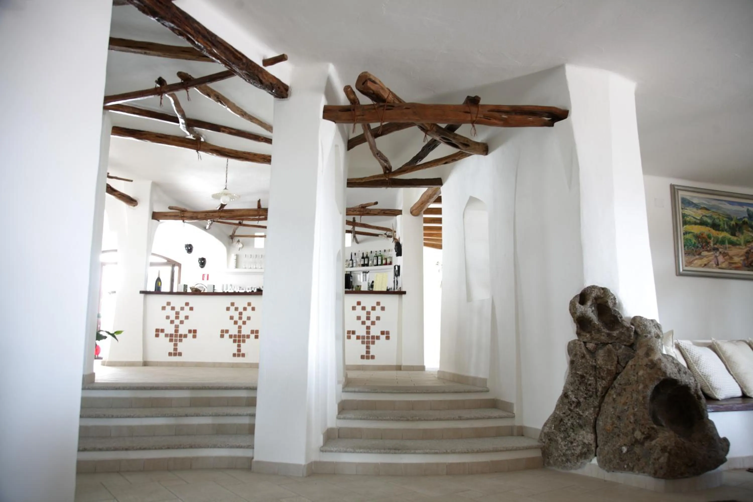 Lounge or bar in Hotel Resort Nuraghe Arvu