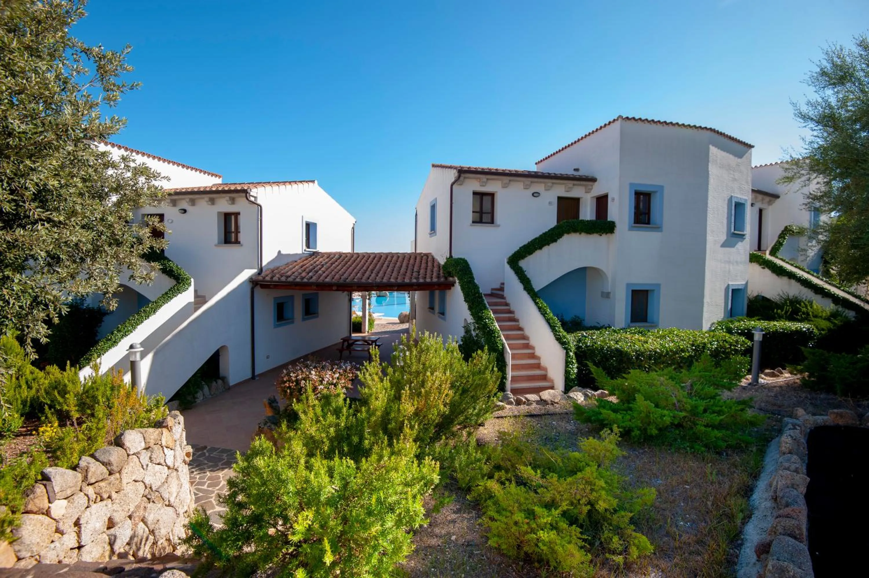 Garden in Hotel Resort Nuraghe Arvu
