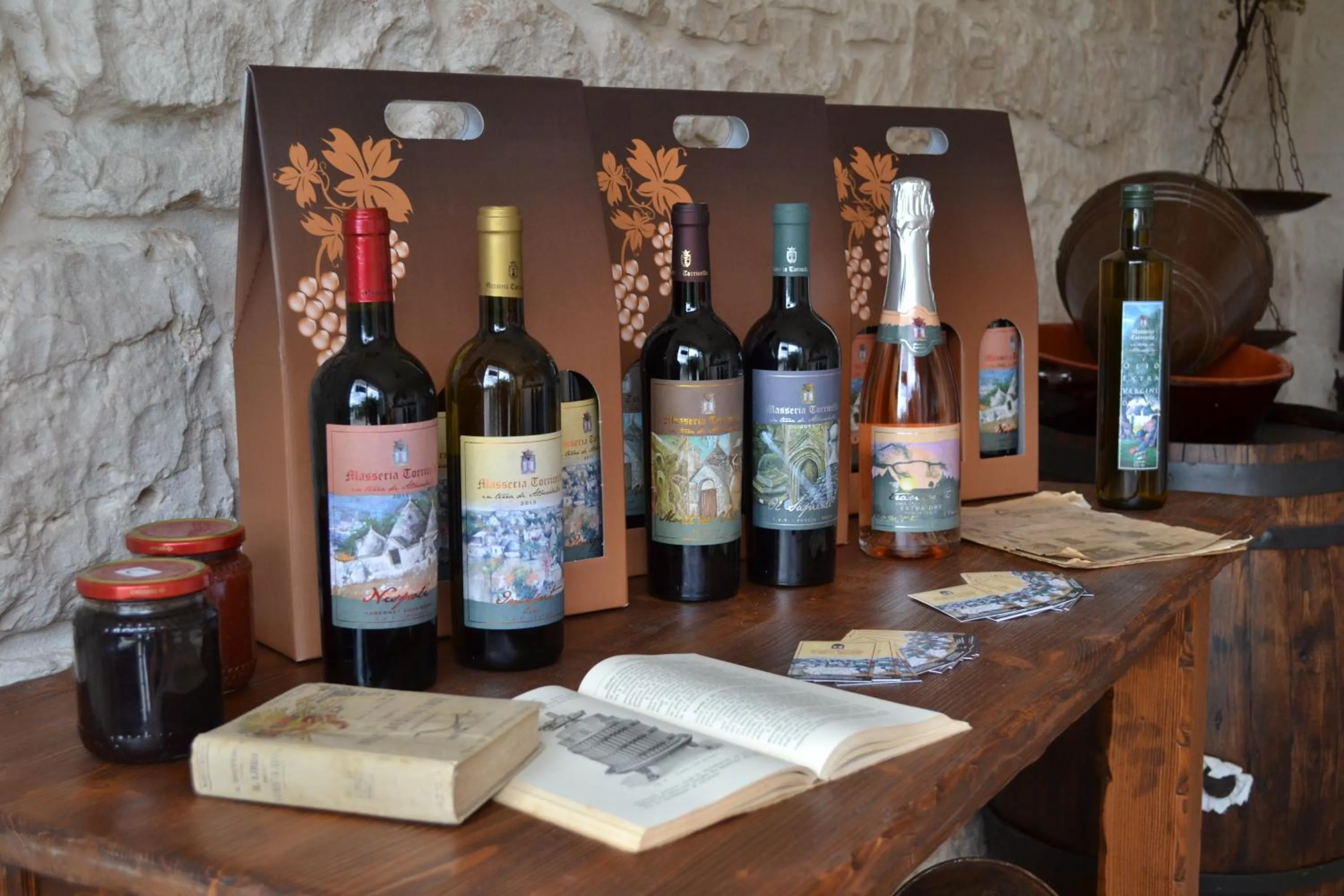 Drinks in Masseria Torricella