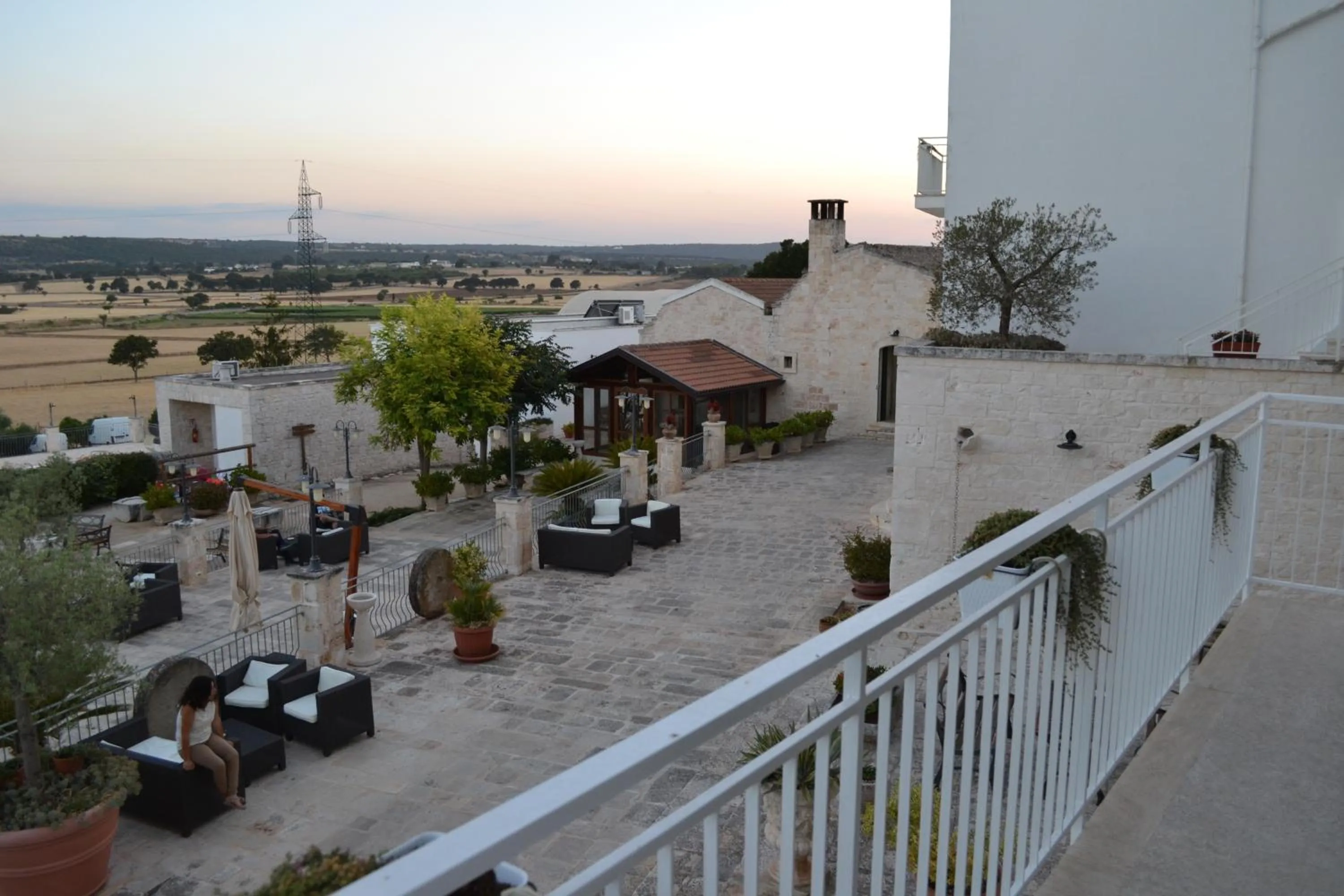 View (from property/room) in Masseria Torricella