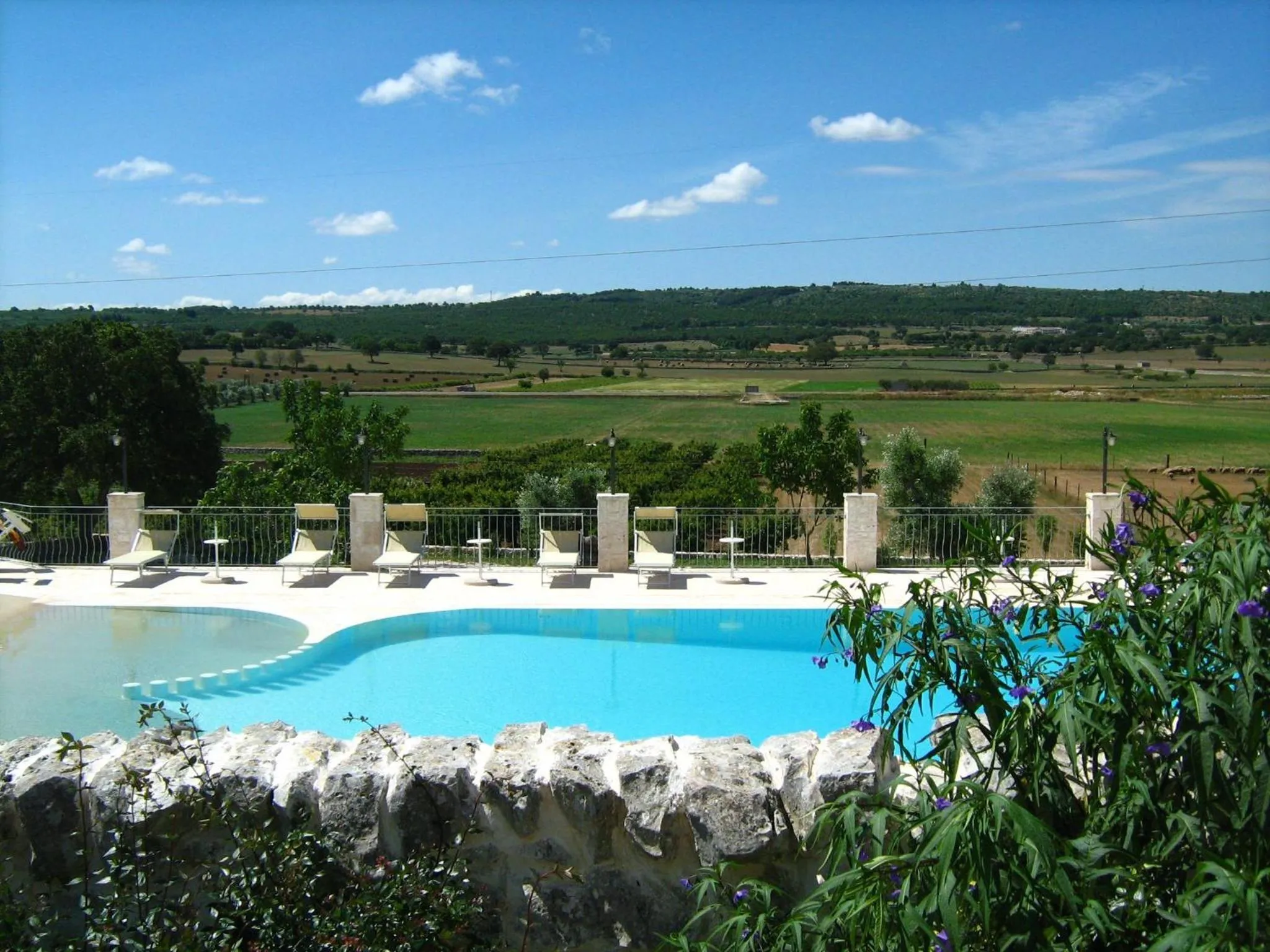Swimming pool in Masseria Torricella