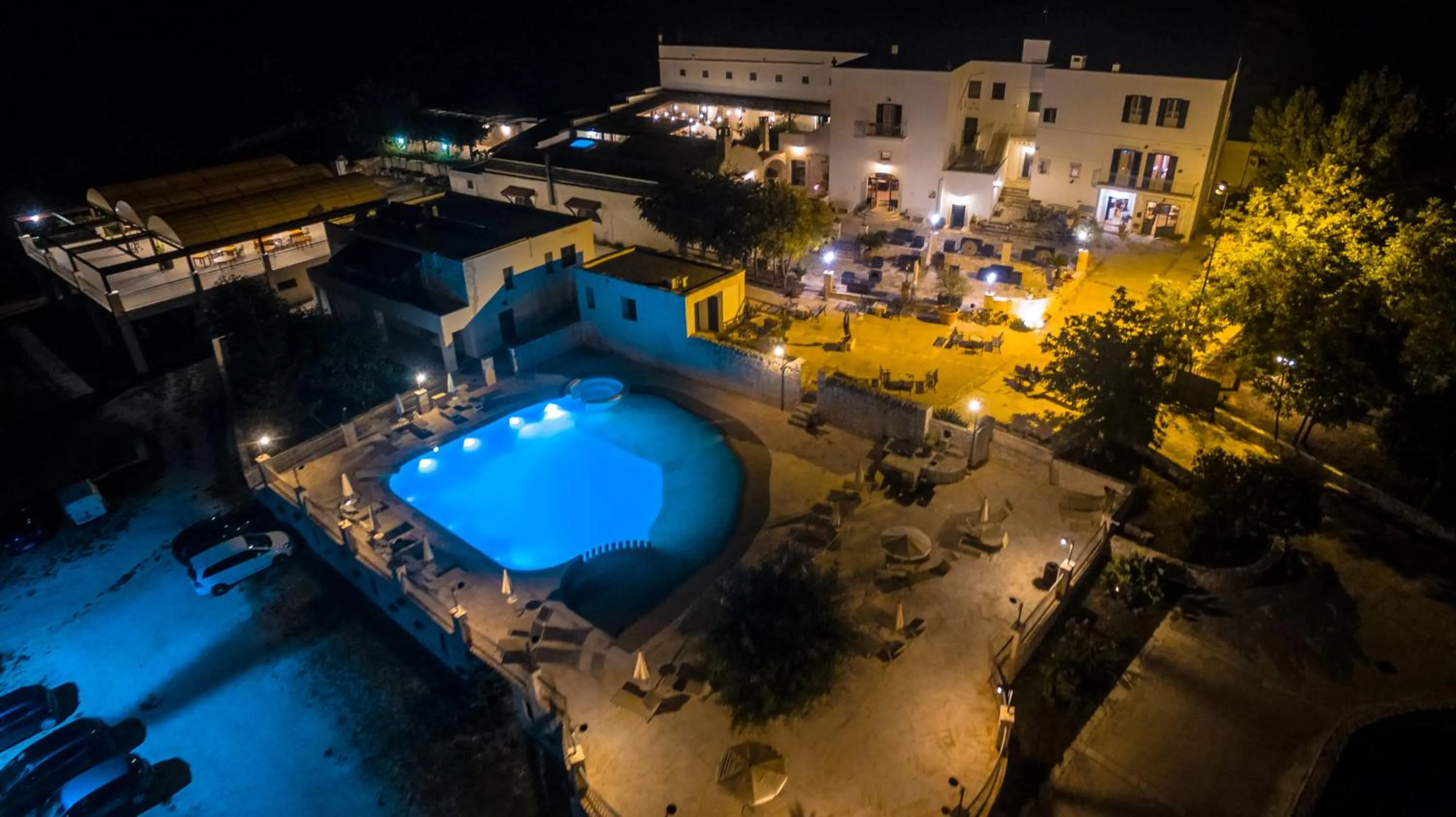 Bird's eye view in Masseria Torricella