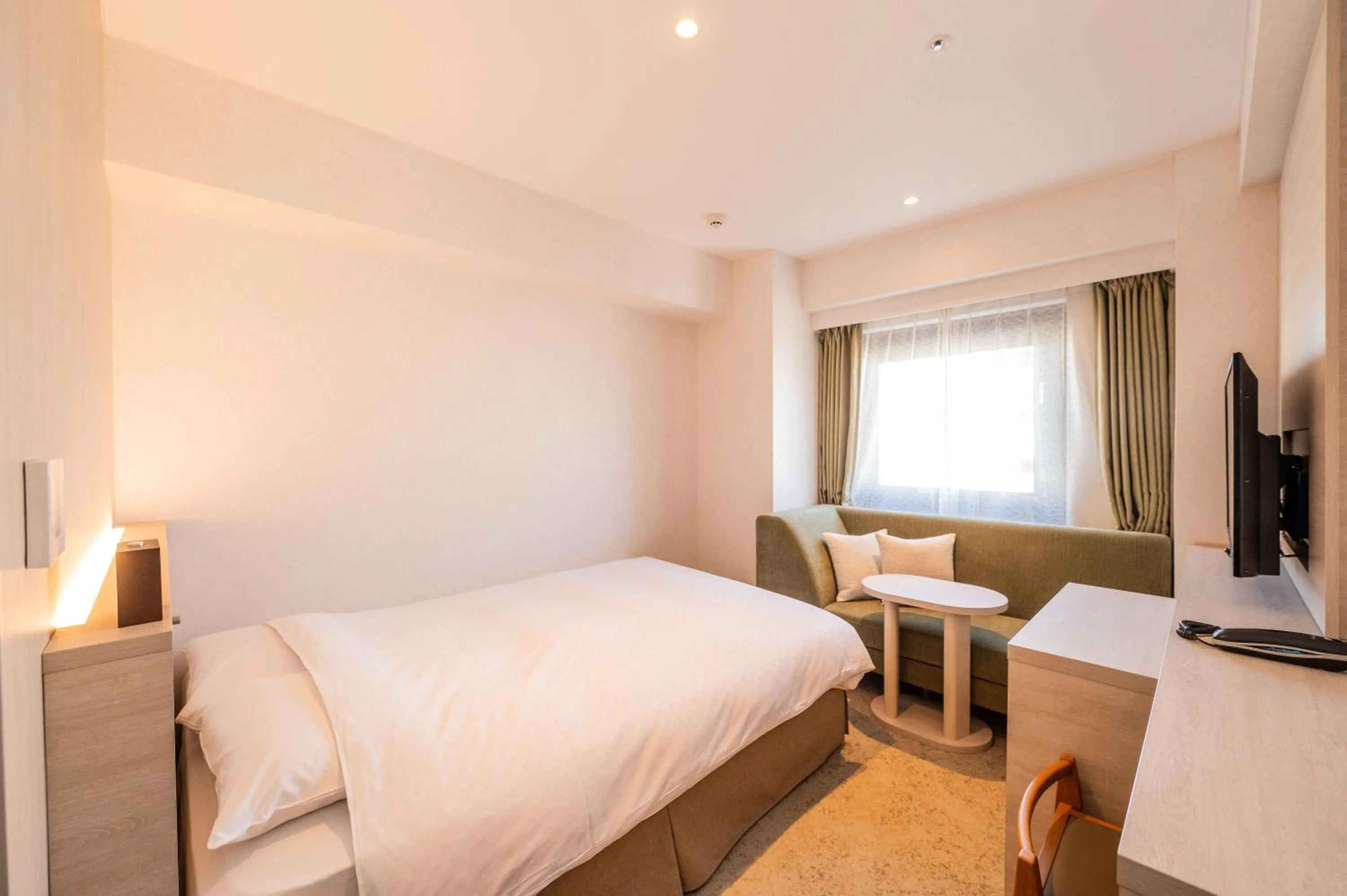 Bed in Richmond Hotel Sendai - Reopened After Renovation on 28 Dec 2024