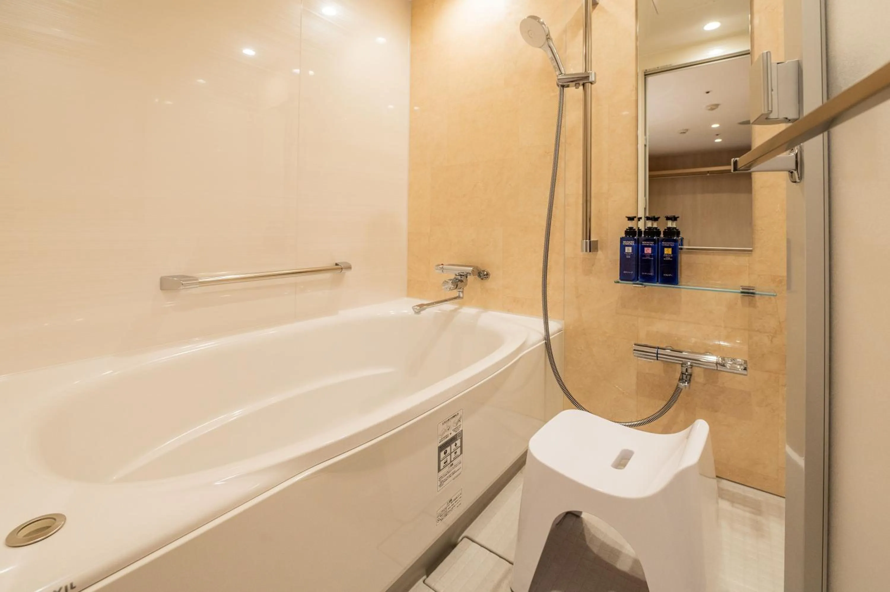 Shower in Richmond Hotel Sendai - Reopened After Renovation on 28 Dec 2024