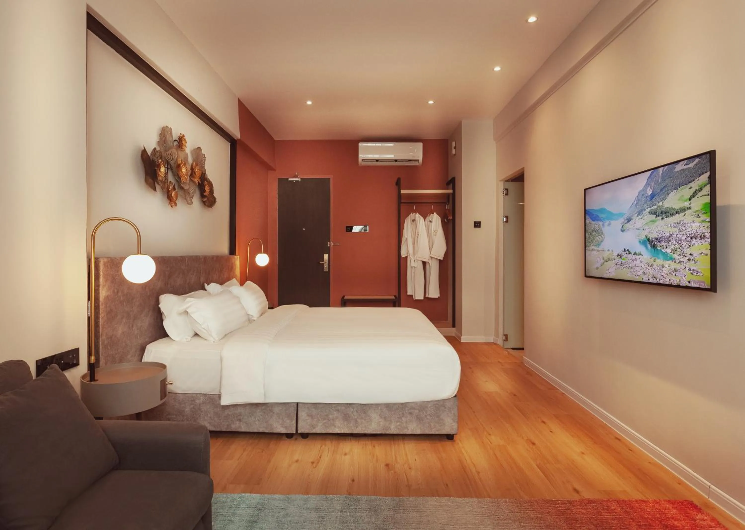 Bedroom, Bed in FUHOTEL