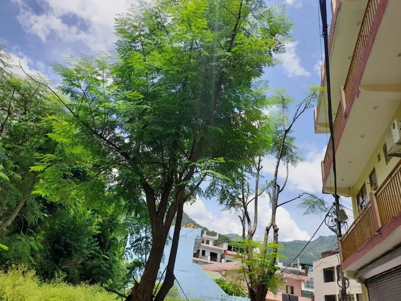 Balcony/Terrace in Hotel Krishna Rishikesh