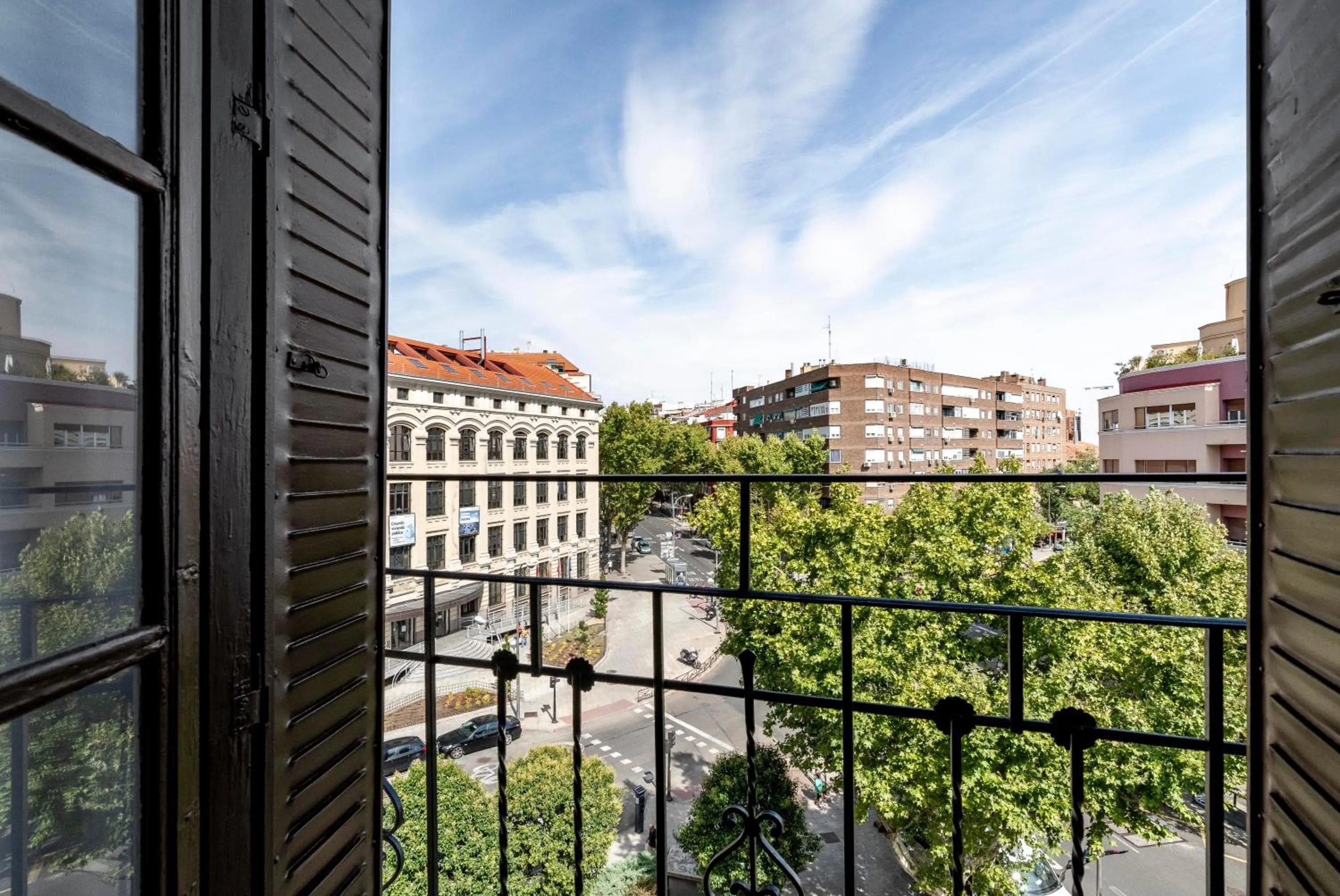 City view in Bob W Madrid Atocha