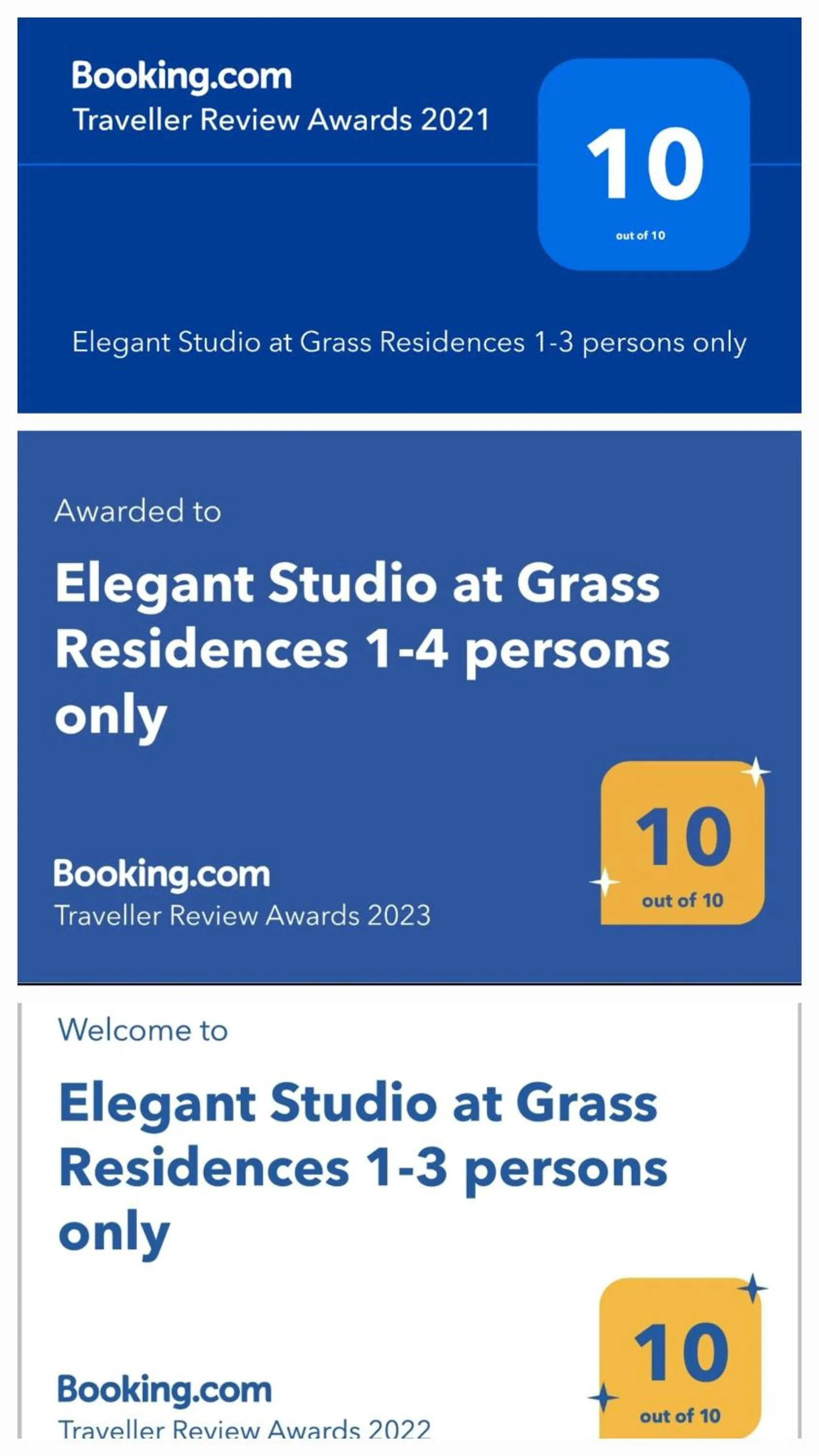 Logo/Certificate/Sign in Elegant Studio at Grass Residences 1-5 persons only, Quezon City