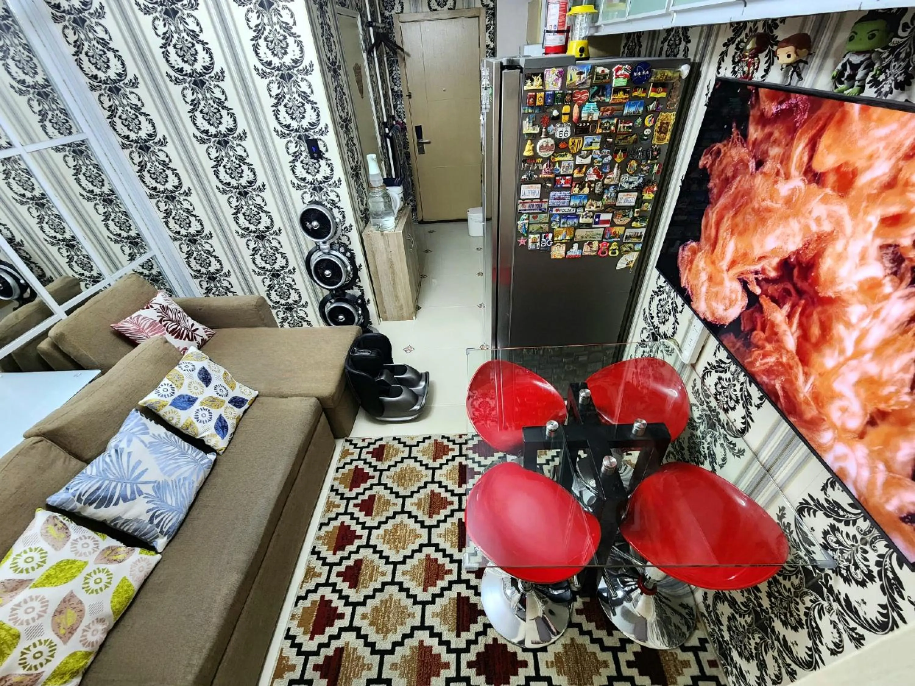 TV and multimedia in Elegant Studio at Grass Residences 1-5 persons only, Quezon City