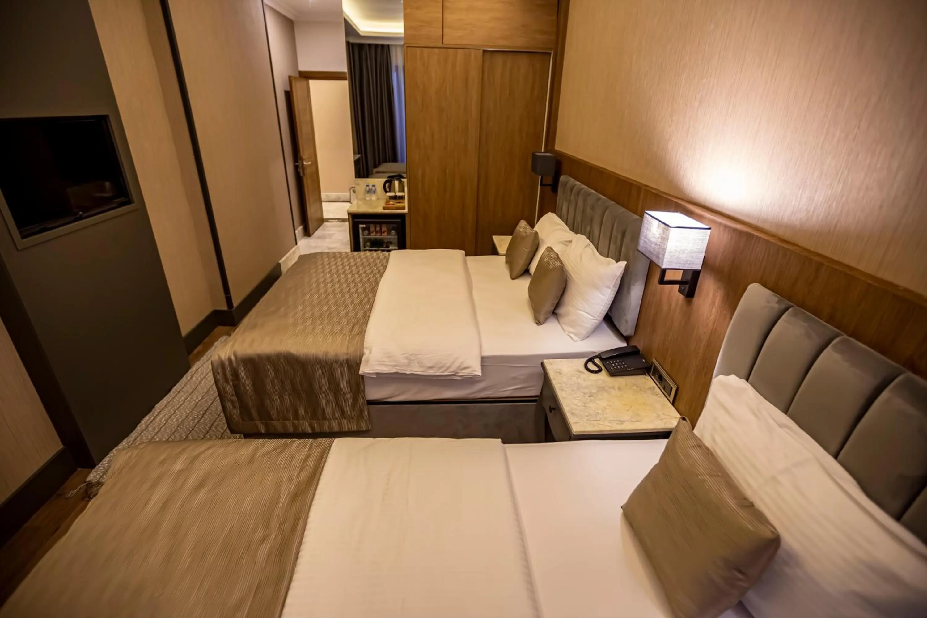 Bed in Hamitbey Hotel Yenikapı