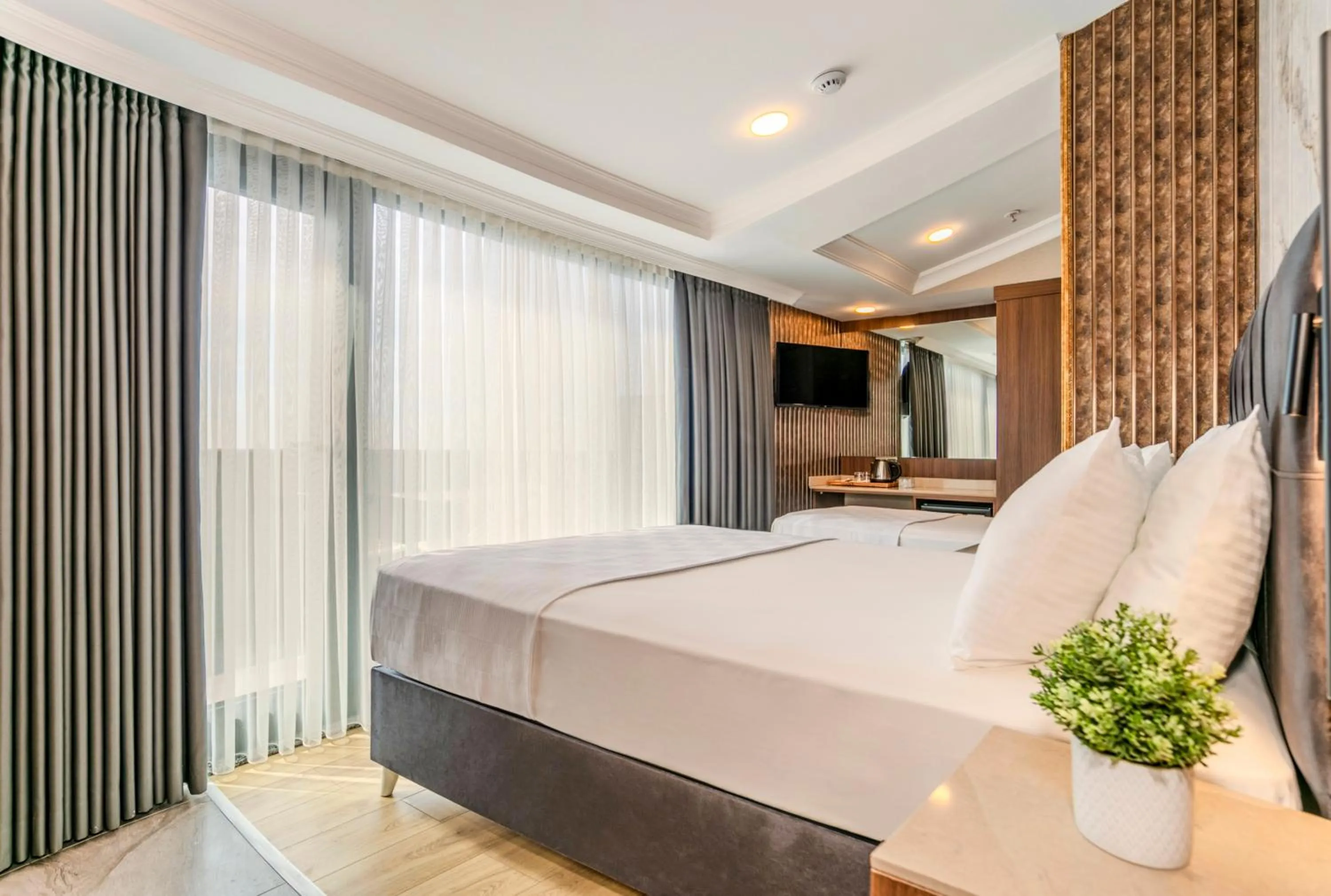 Bedroom, Bed in Hamitbey Hotel Yenikapı