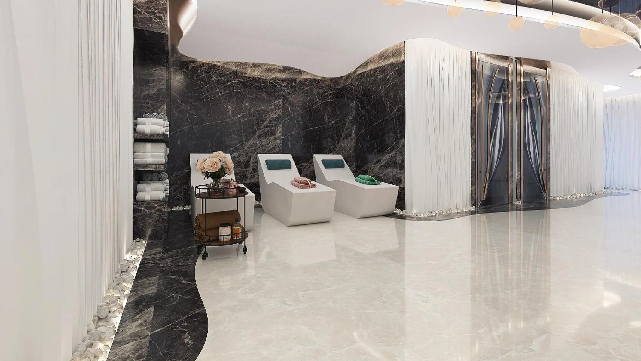 Spa and wellness centre/facilities in Royal M Al Aqah Beach Resort by Gewan