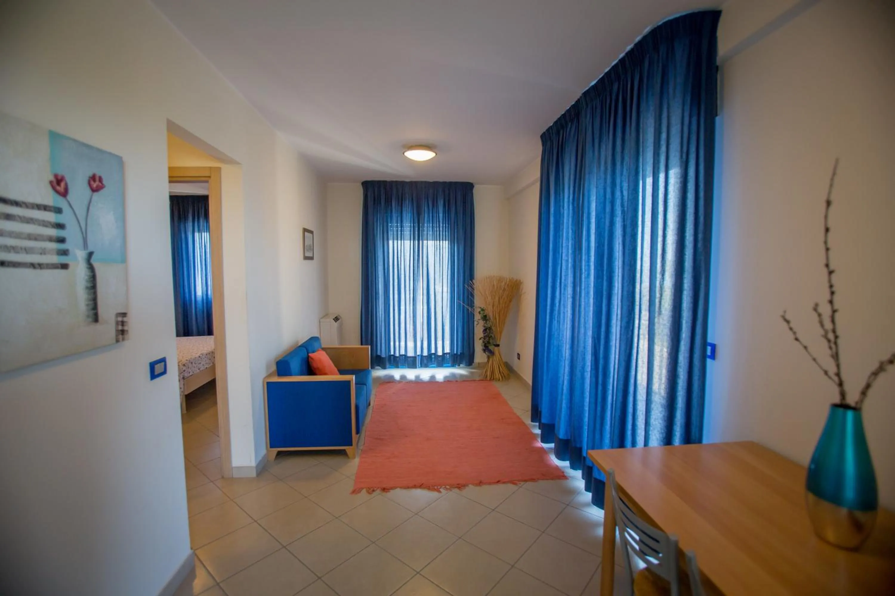 Seating area in Residence Miljunka