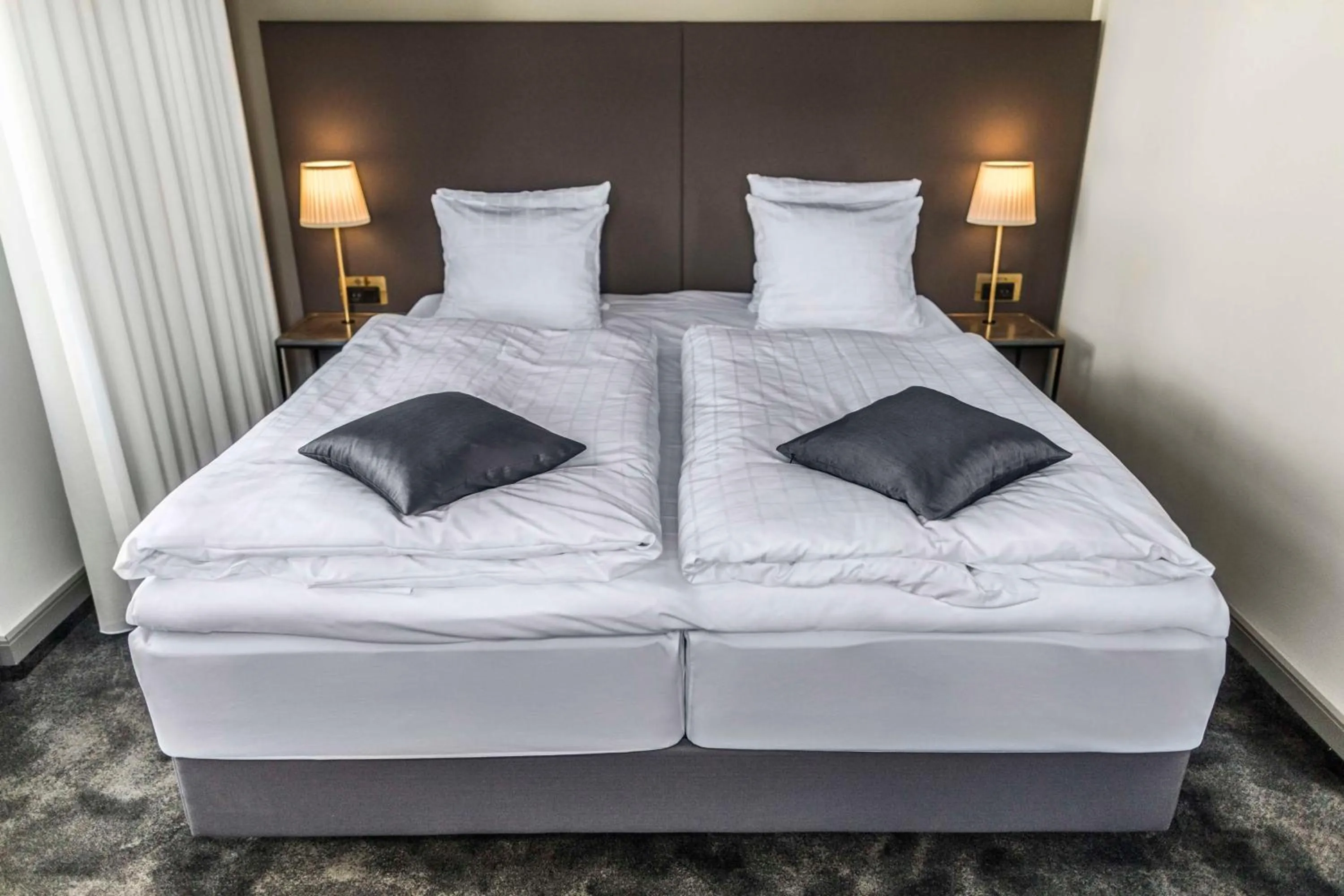 Photo of the whole room, Bed in Scandic The Mayor