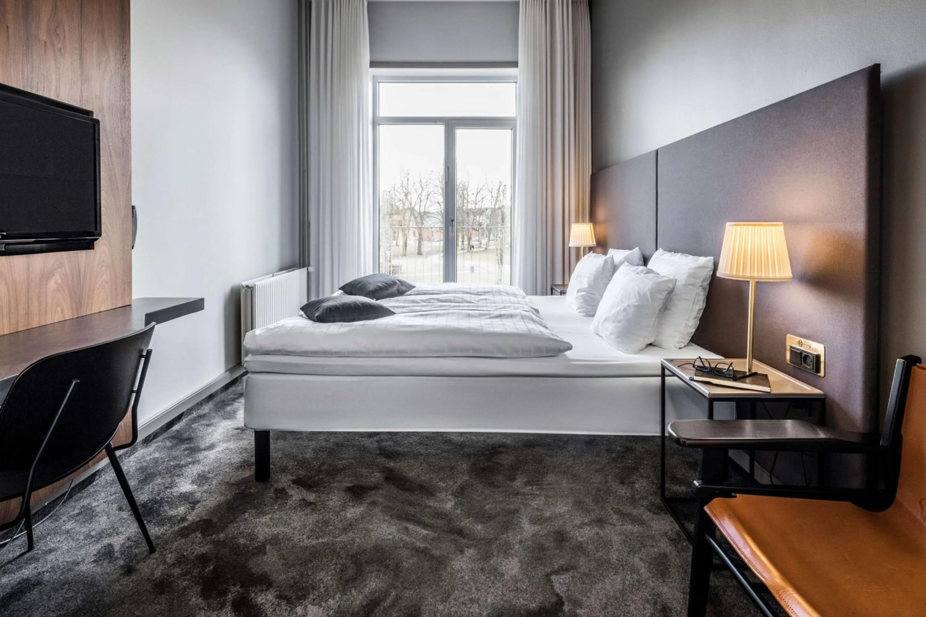 Photo of the whole room, Bed in Scandic The Mayor