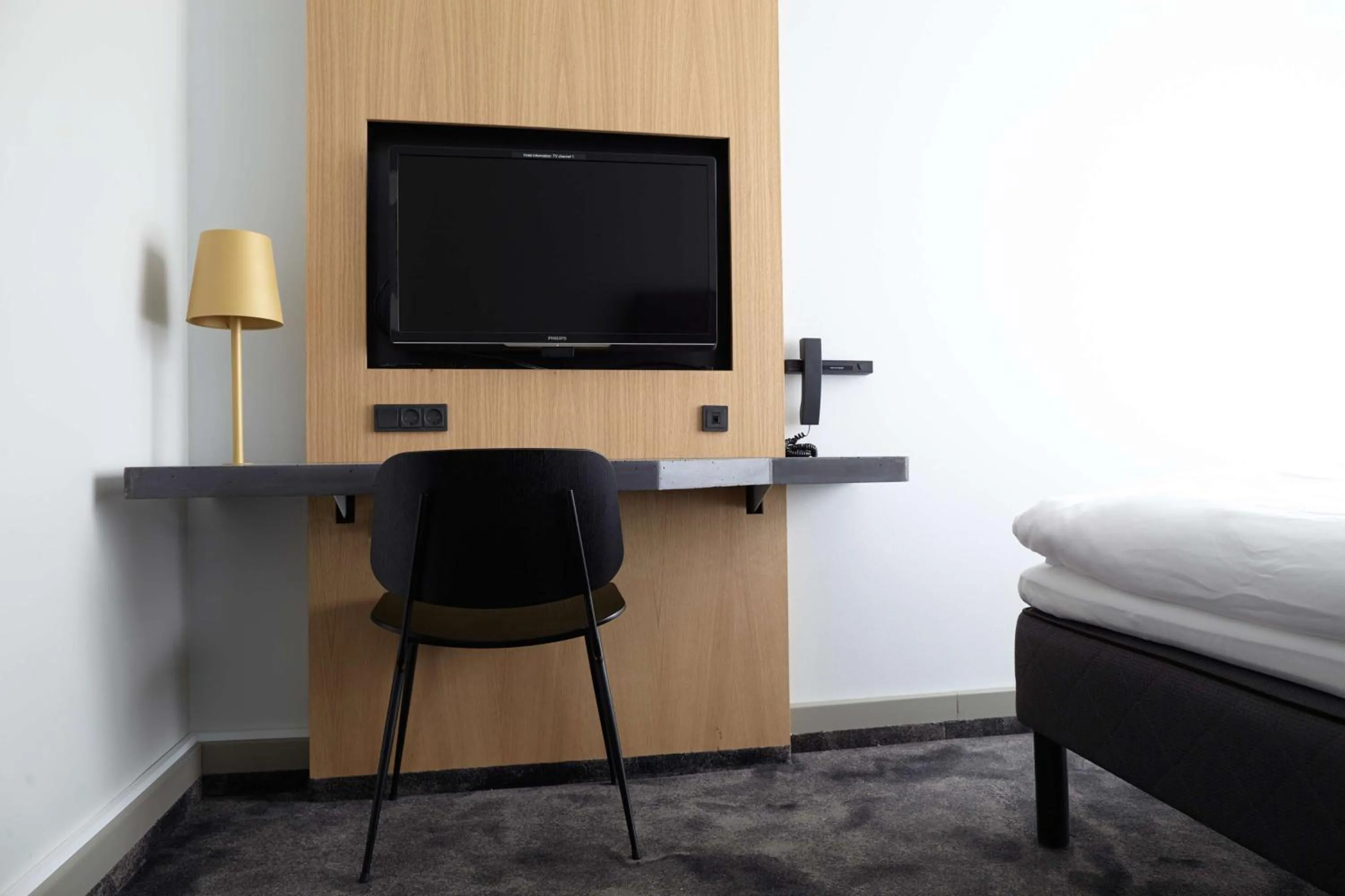 Bedroom in Scandic The Mayor