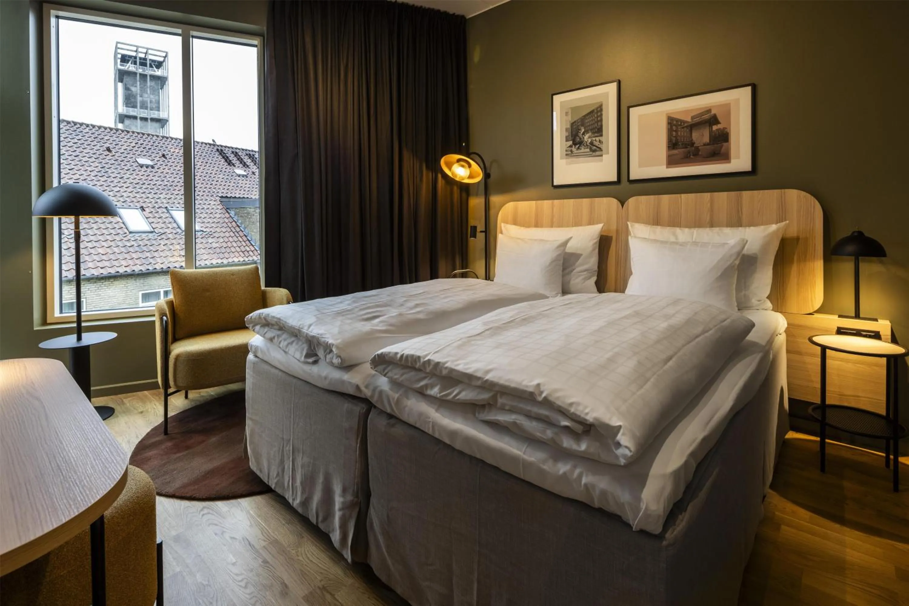 Photo of the whole room, Bed in Scandic The Mayor