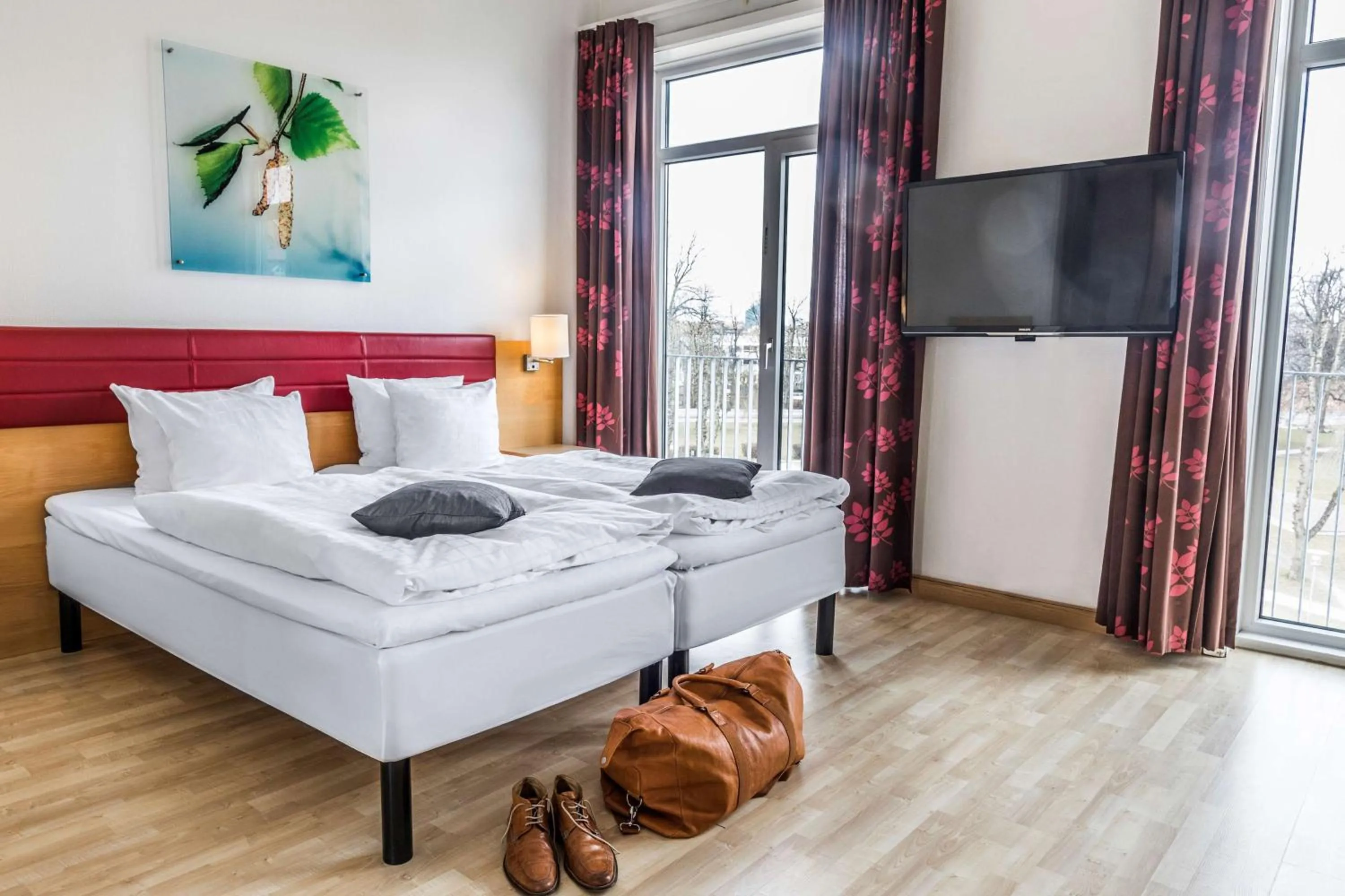 Bedroom, Bed in Scandic The Mayor