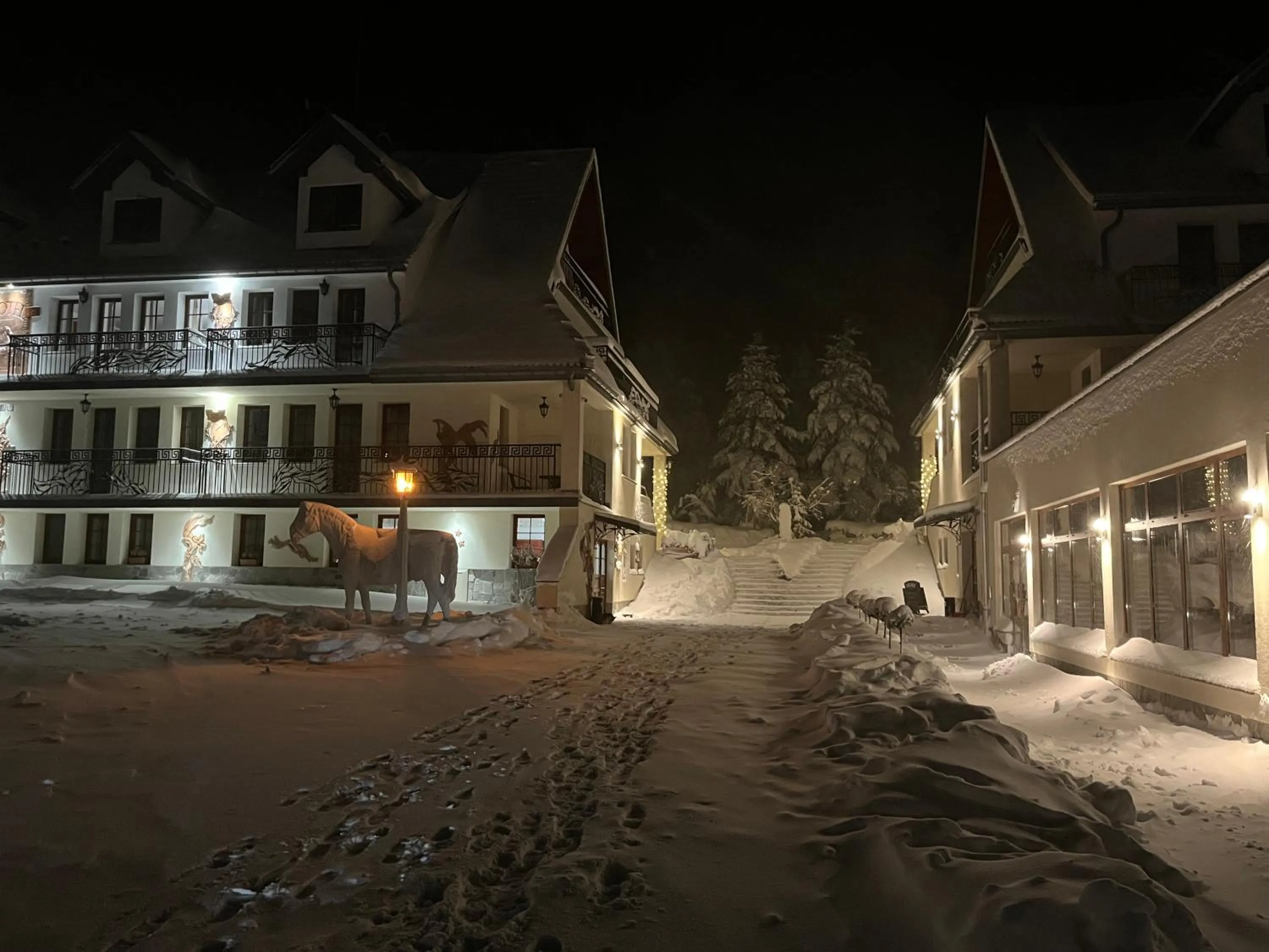 Property building in Końska Dolina