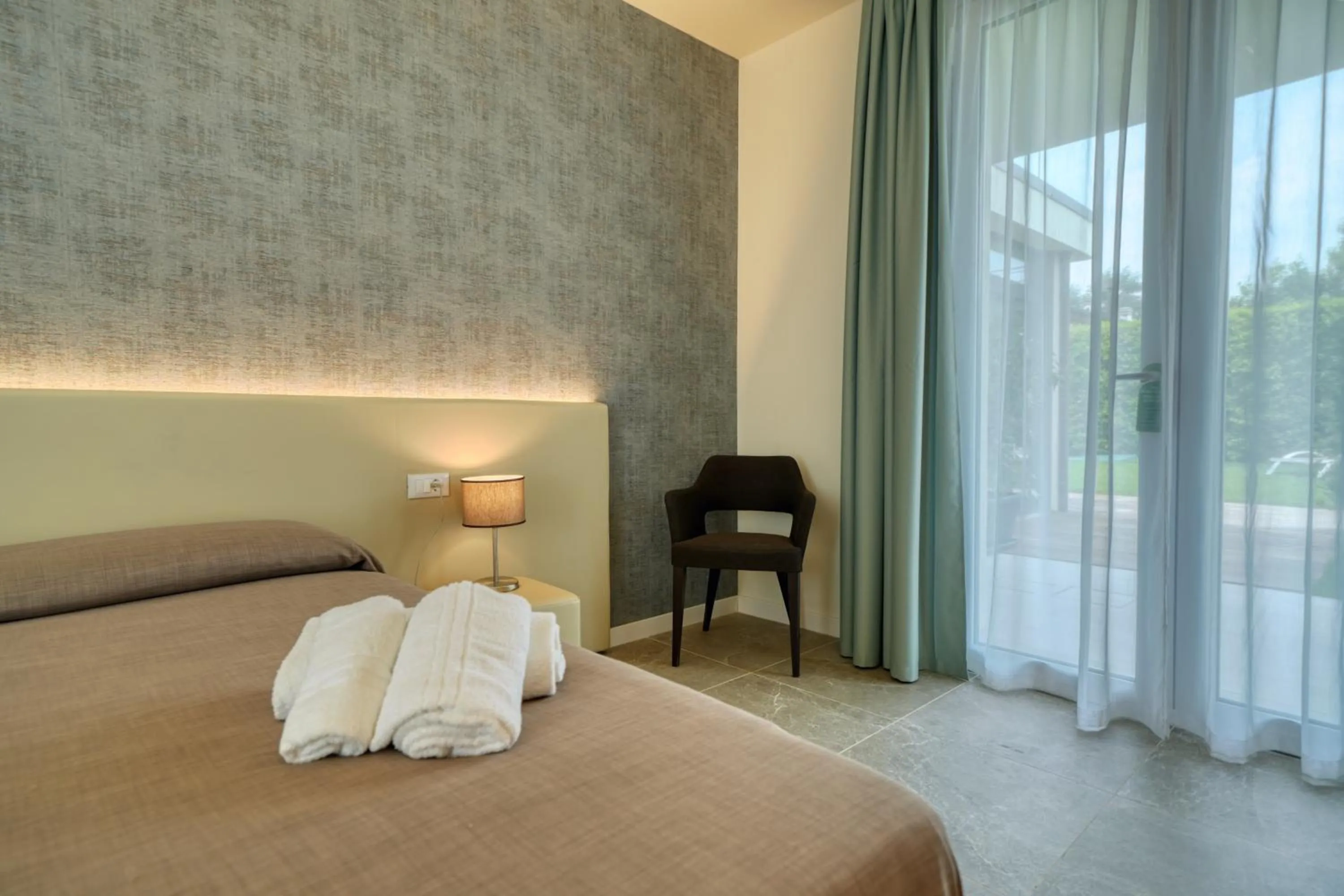 Bed in Hotel Palazzo del Garda & Spa