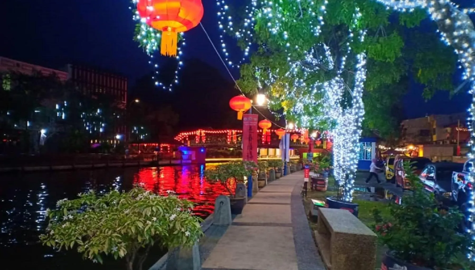 River view in 906 Riverside Hotel Malacca