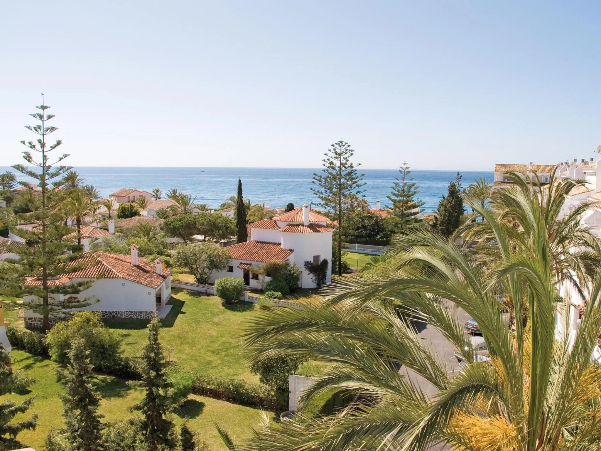 Bird's eye view in Playa Real