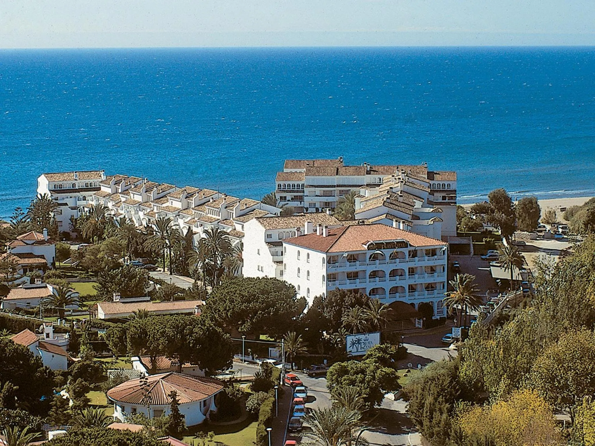 Bird's eye view in Playa Real