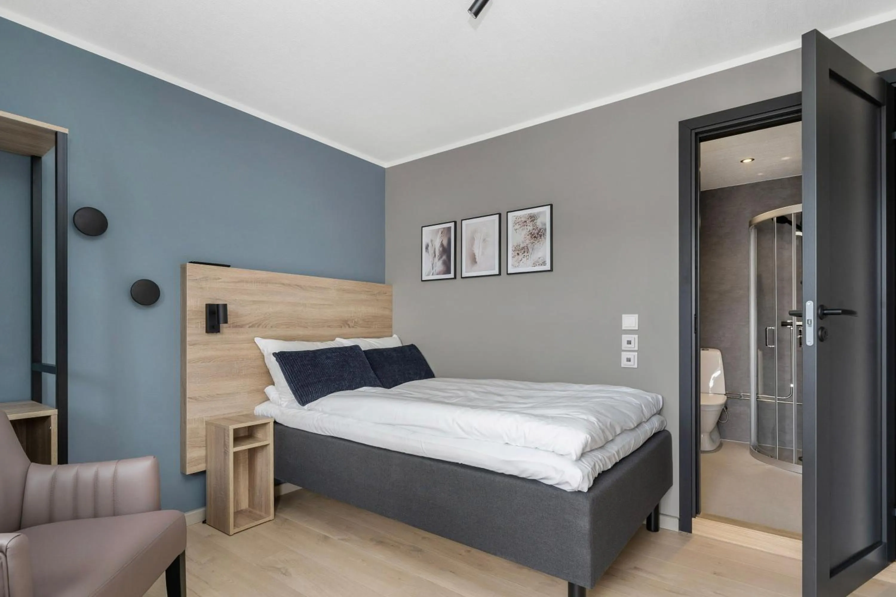 Bed in Frich's Rudshøgda