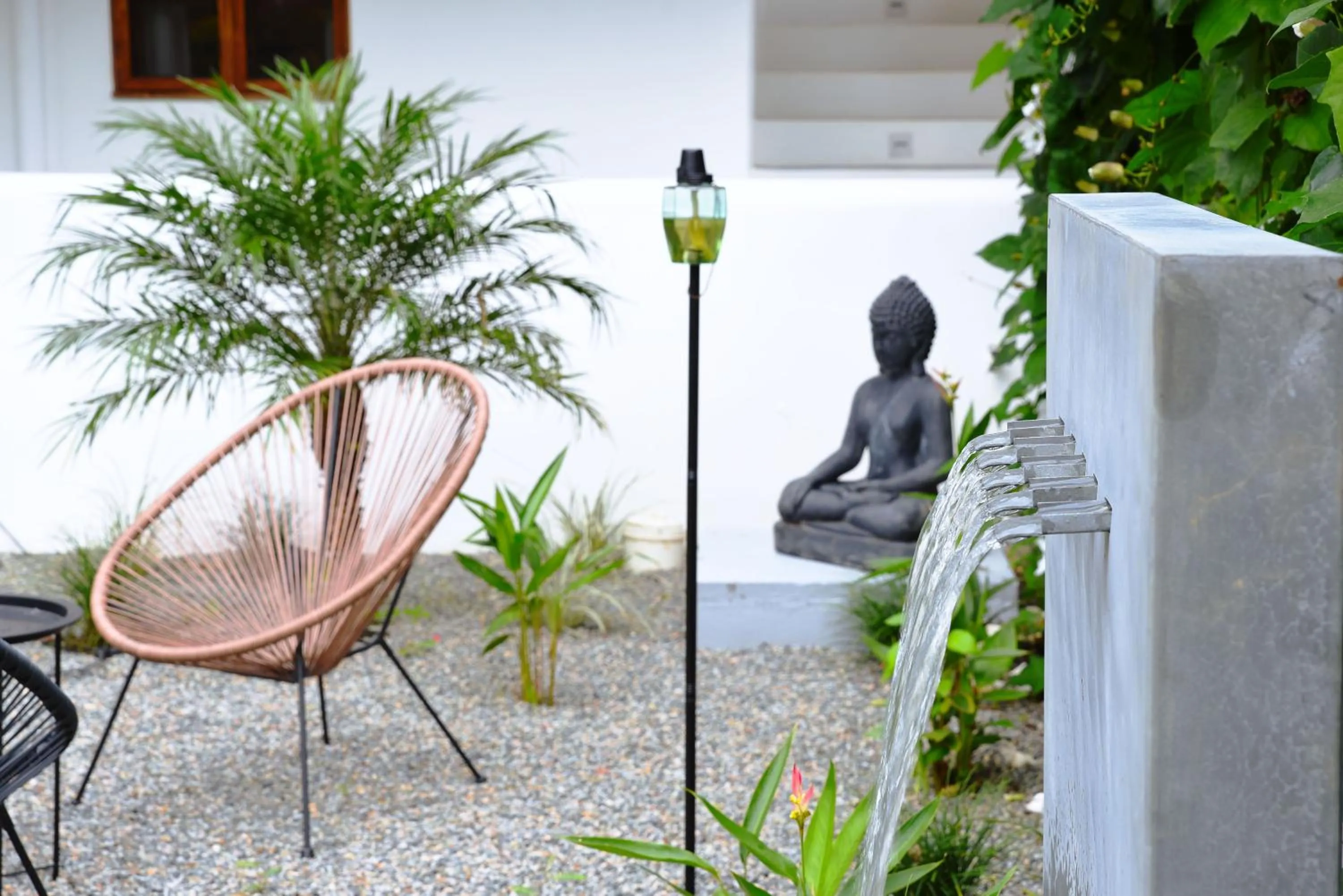 Garden in Vayu Retreat Villas