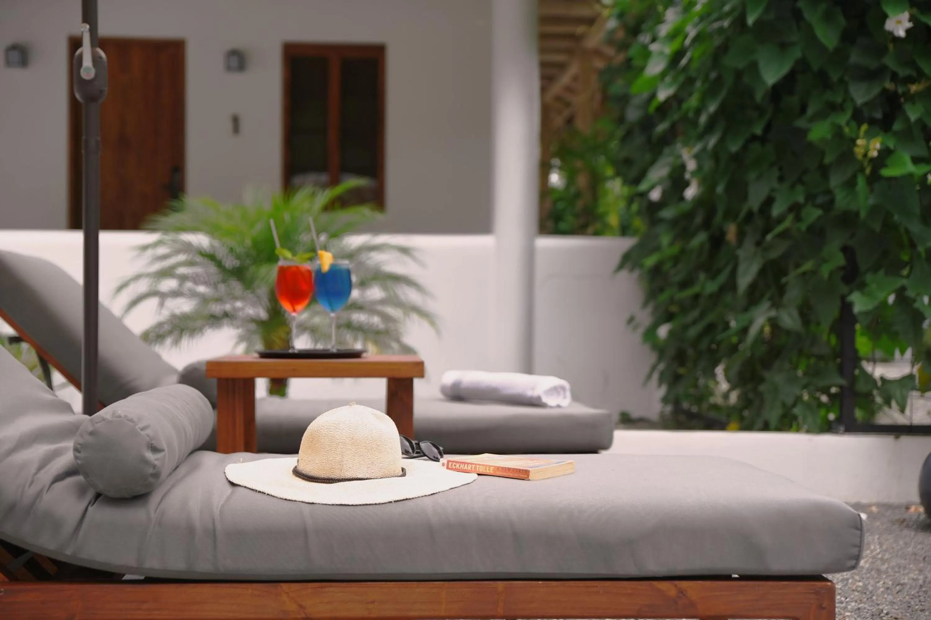 Pool view in Vayu Retreat Villas