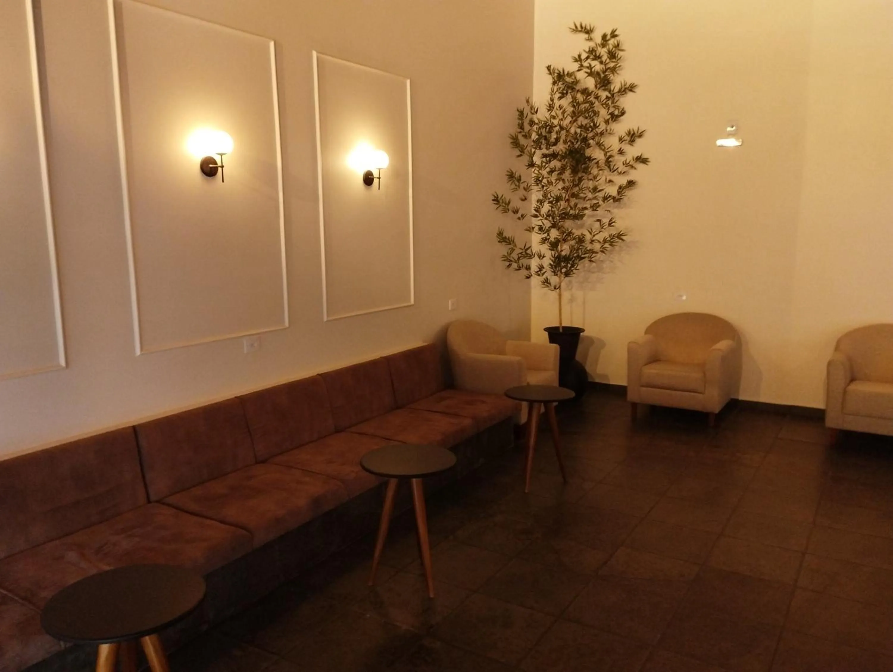 Lobby or reception in Essência Hotel Francisco Beltrão