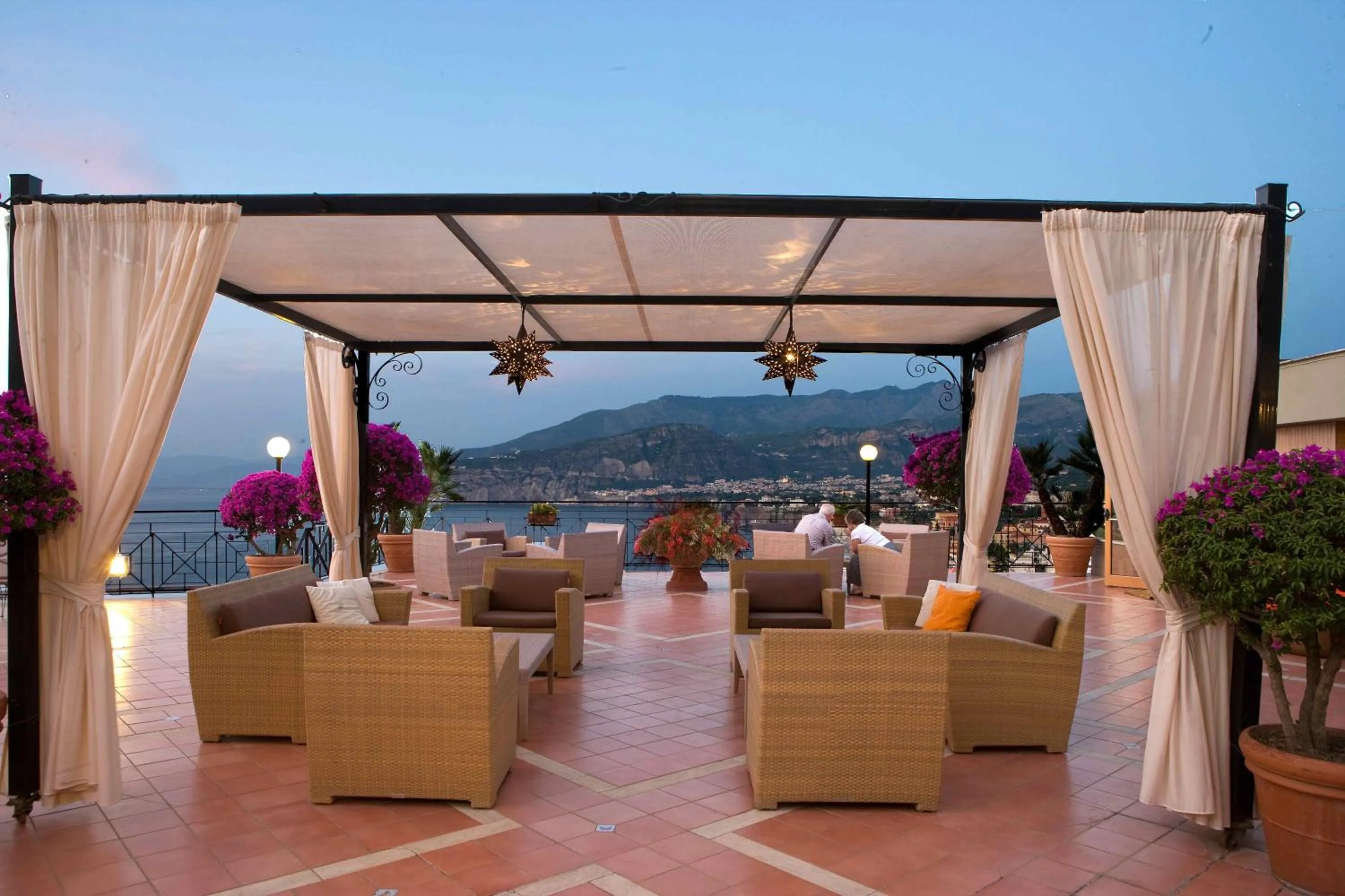 Patio in Hotel Bristol