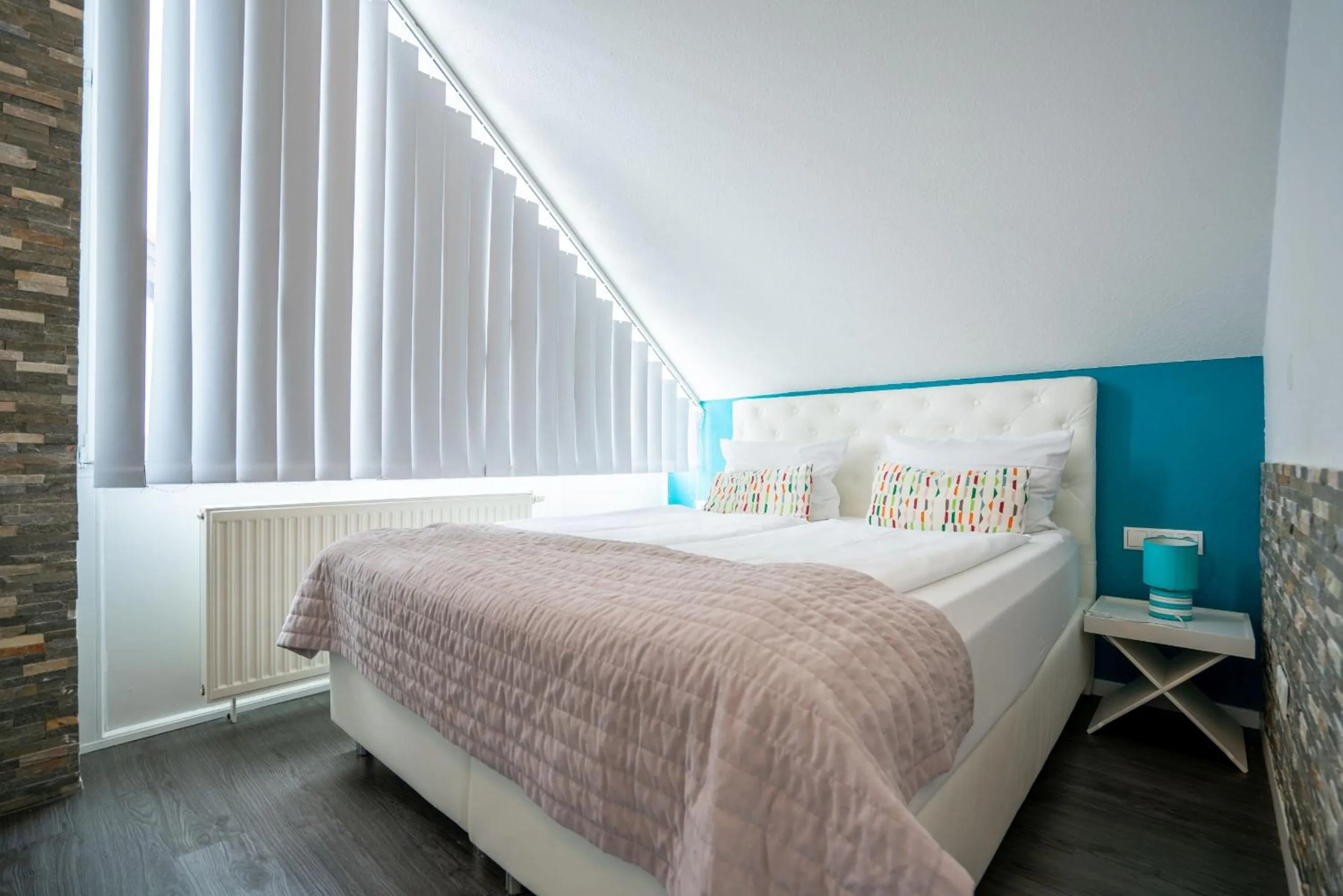 Bed in Apartments Andante